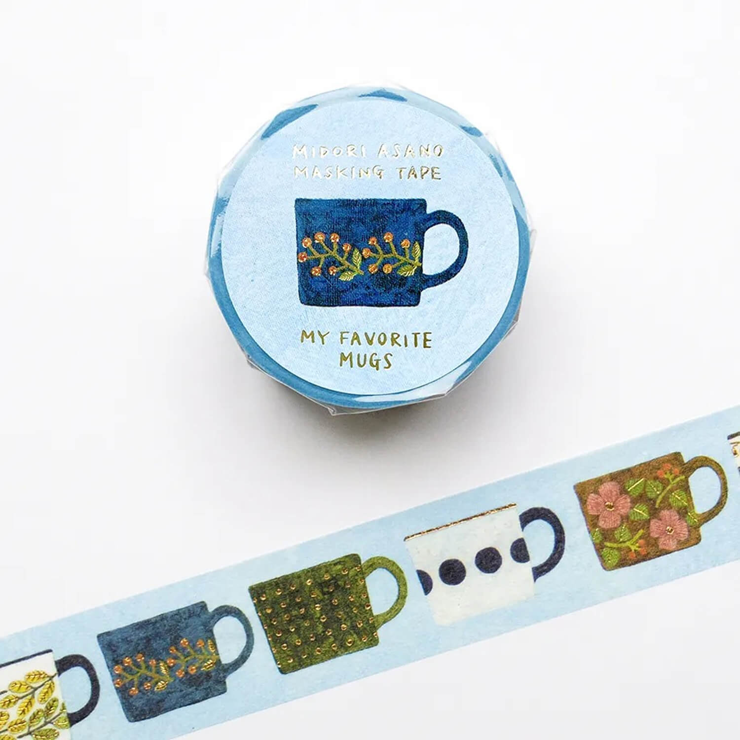 Midori Asano Foil Washi Tape – My Favorite Mugs