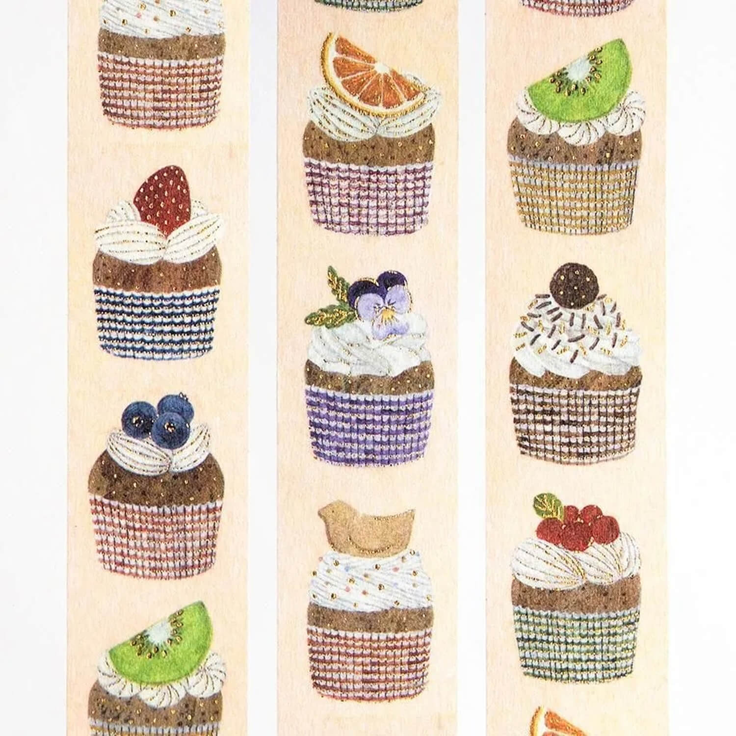Midori Asano Foil Washi Tape – Three O’Clock