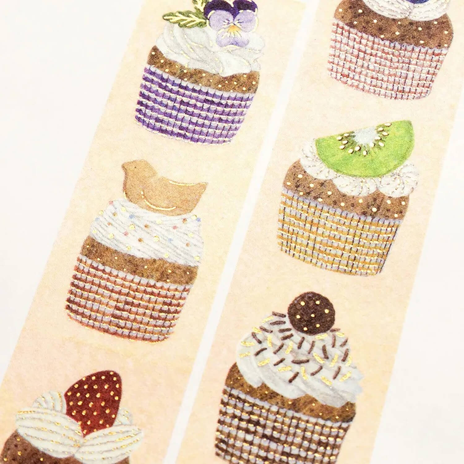 Midori Asano Foil Washi Tape – Three O’Clock