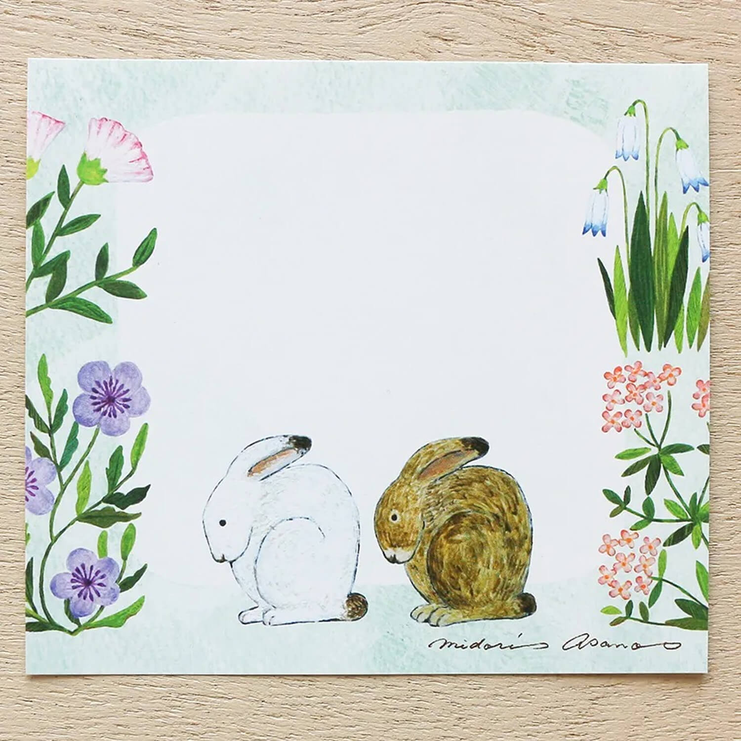 Midori Asano Memo Block – Fleur