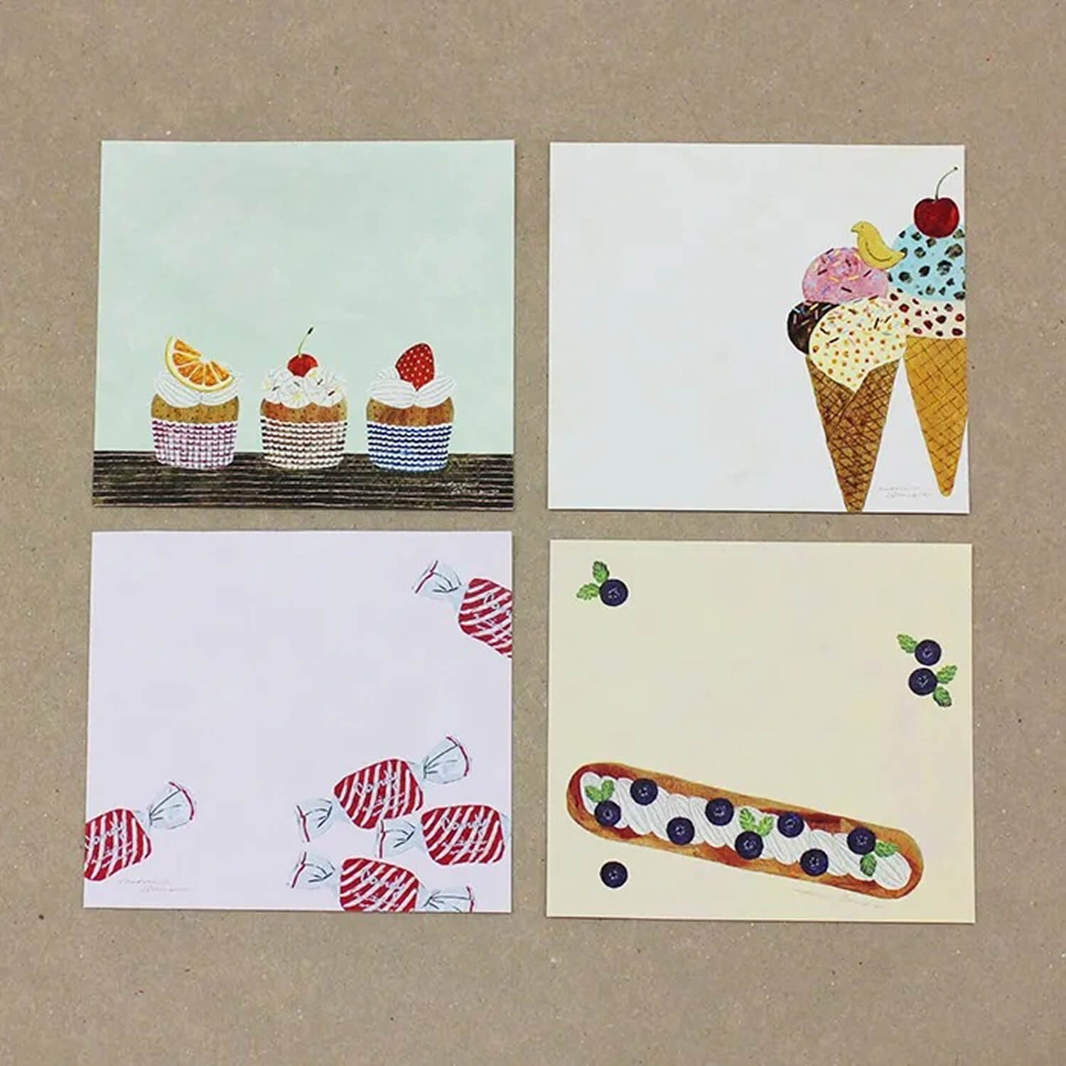 Midori Asano Memo Block – Three O’Clock