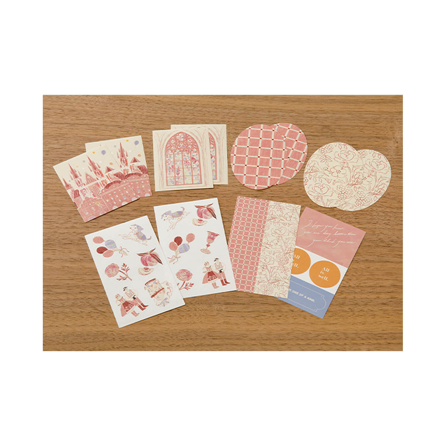 Midori Decoration Sticker Pack – Pink Theme