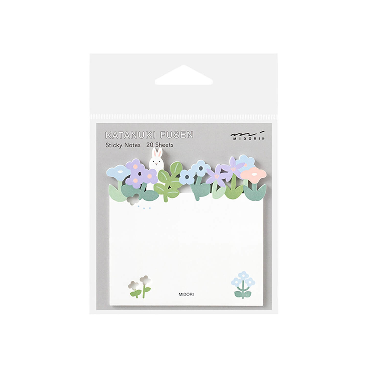 Midori Die-Cut Sticky Notes – Garden