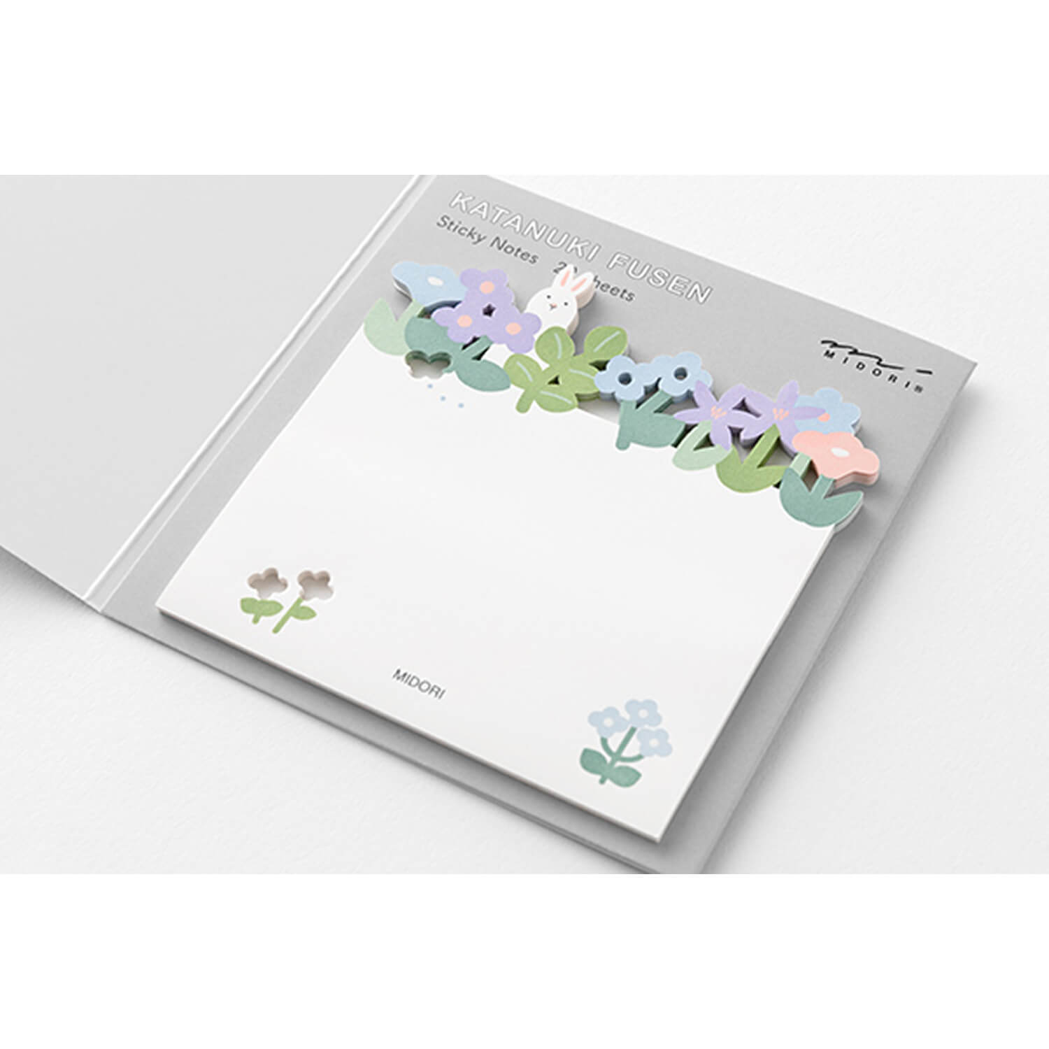 Midori Die-Cut Sticky Notes – Garden