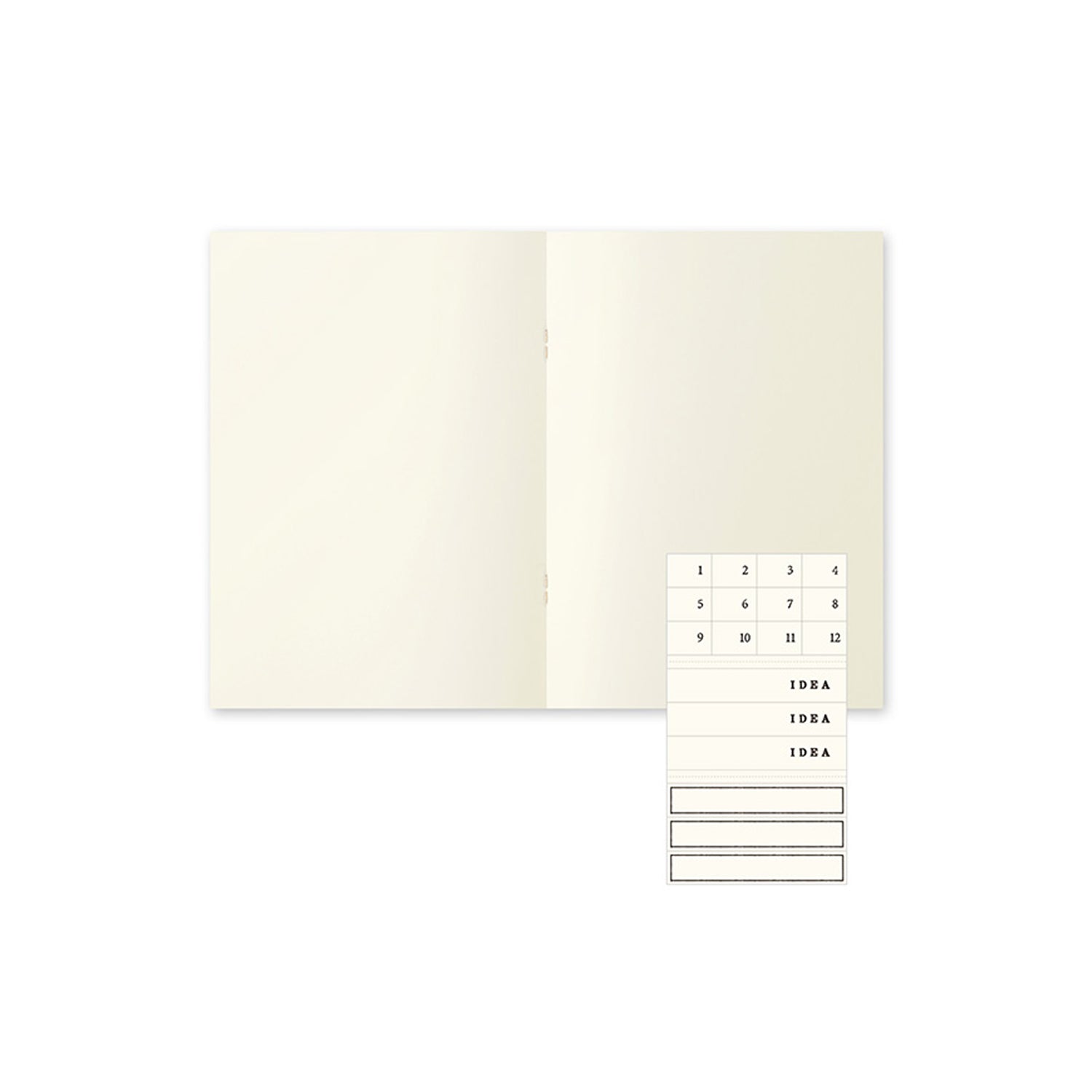 Midori MD Notebook Light – A5 – Lined (Pack of 3)