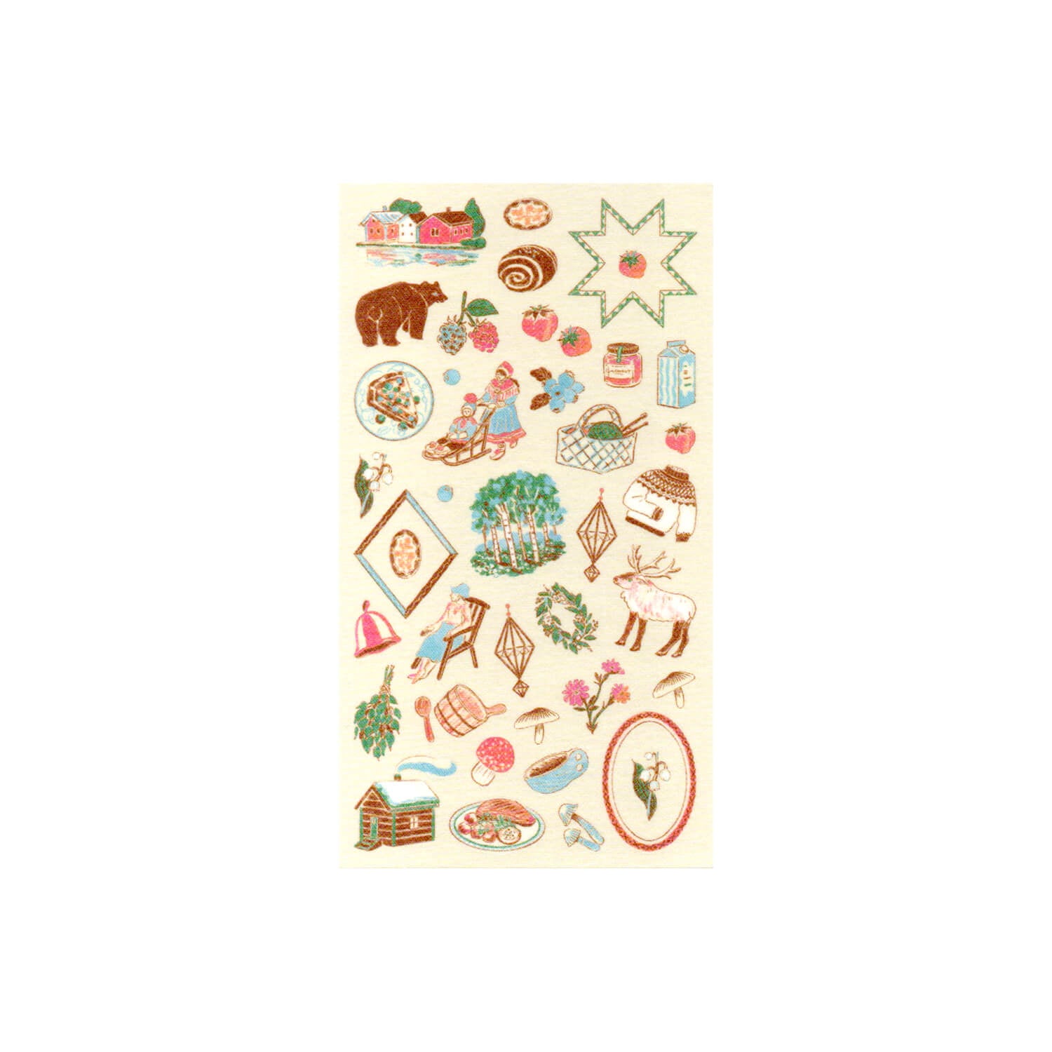 Midori Planner Sticker Sheet - Finland