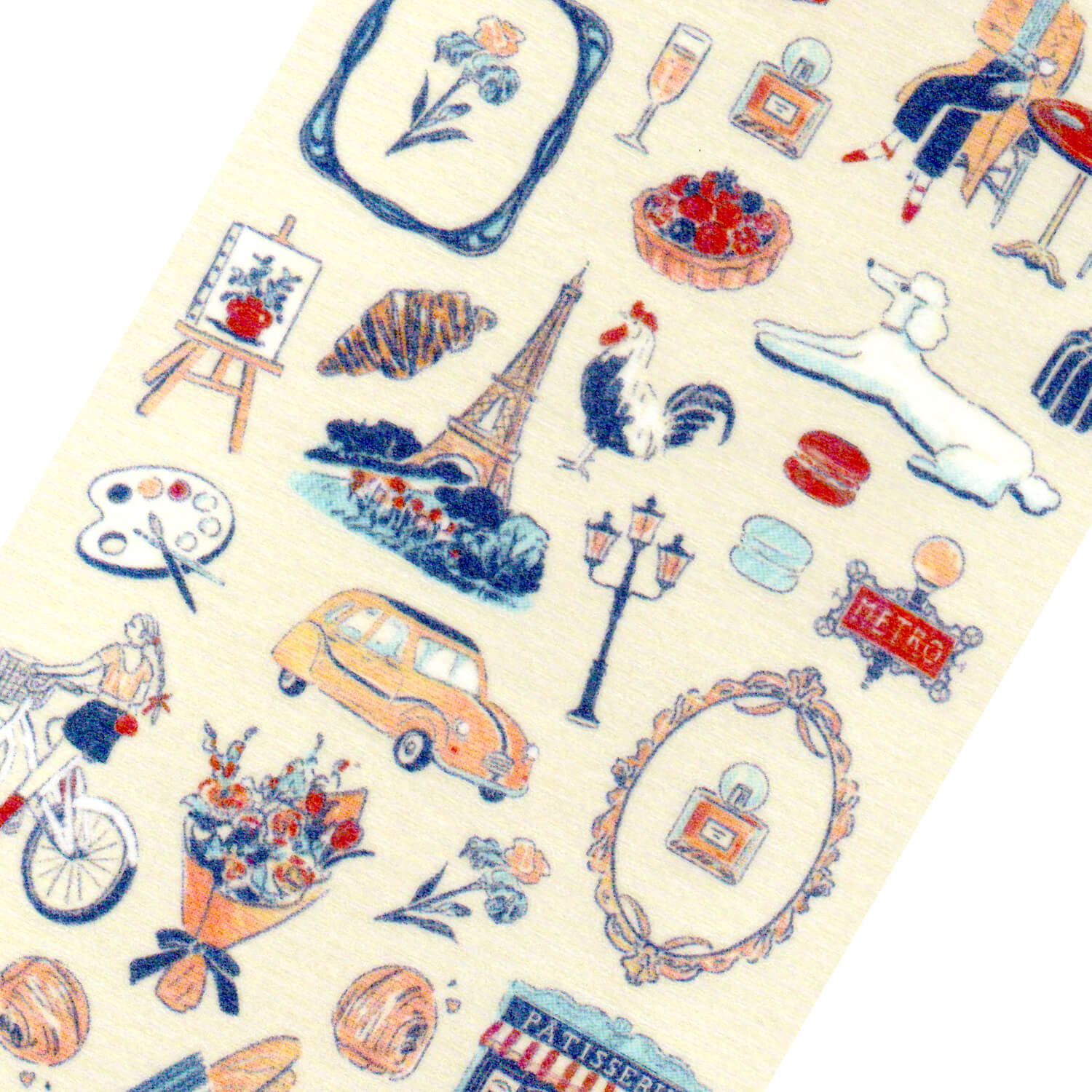 Midori Planner Sticker Sheet - France