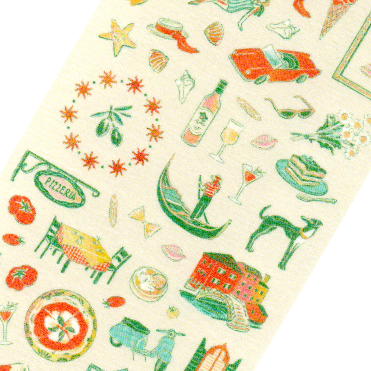 Midori Planner Sticker Sheet - Italy