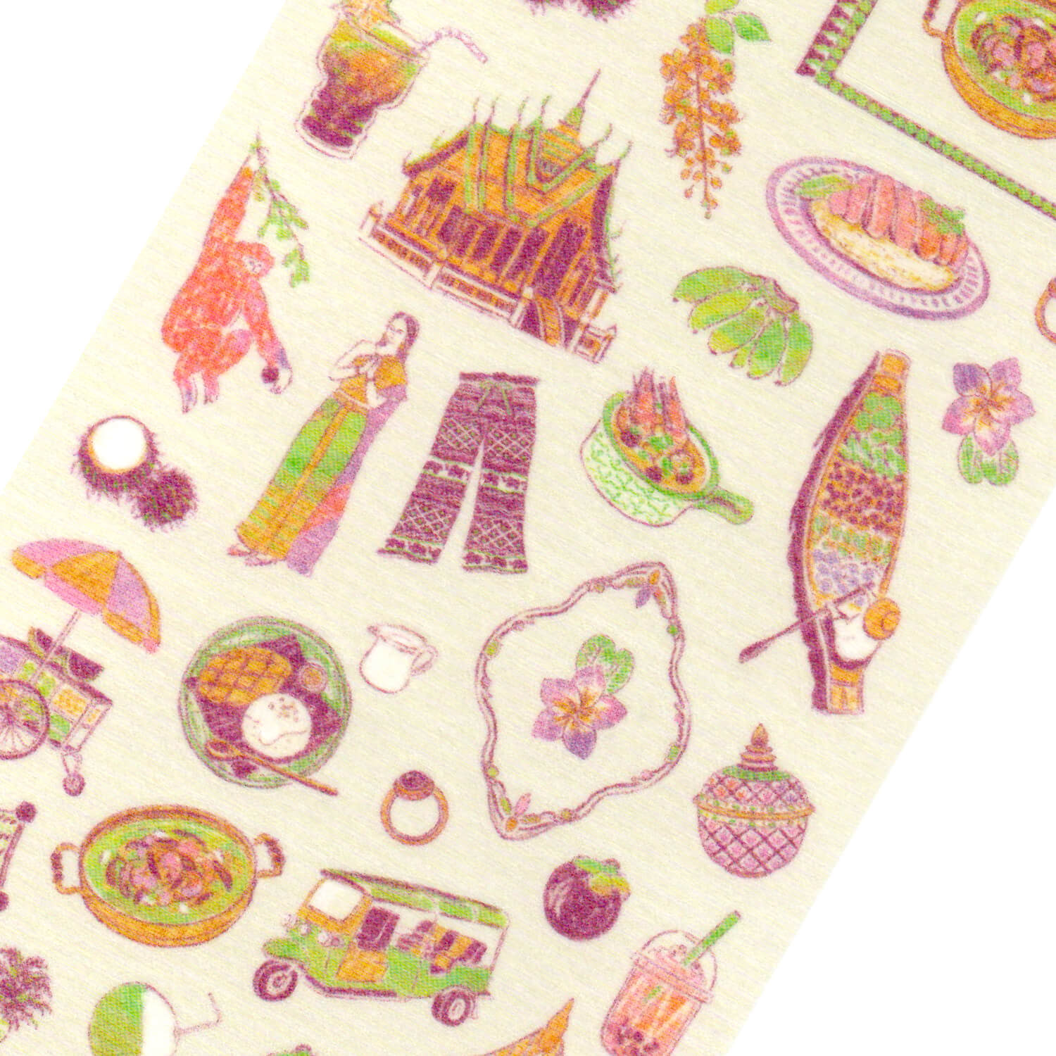 Midori Planner Sticker Sheet - Thailand