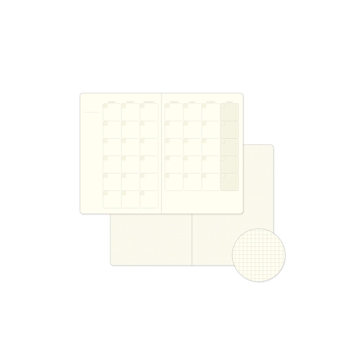 Midori Yuru Log Notebook – B6