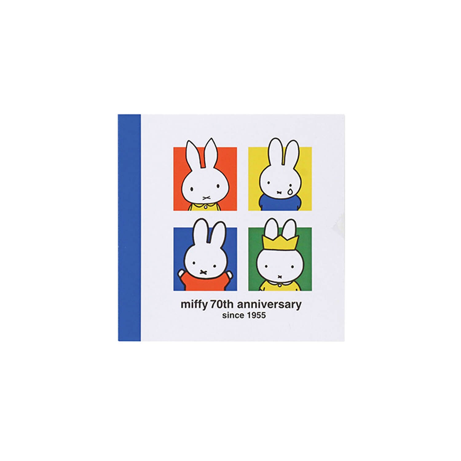 Miffy 70th Anniversary Square Memo Pad B