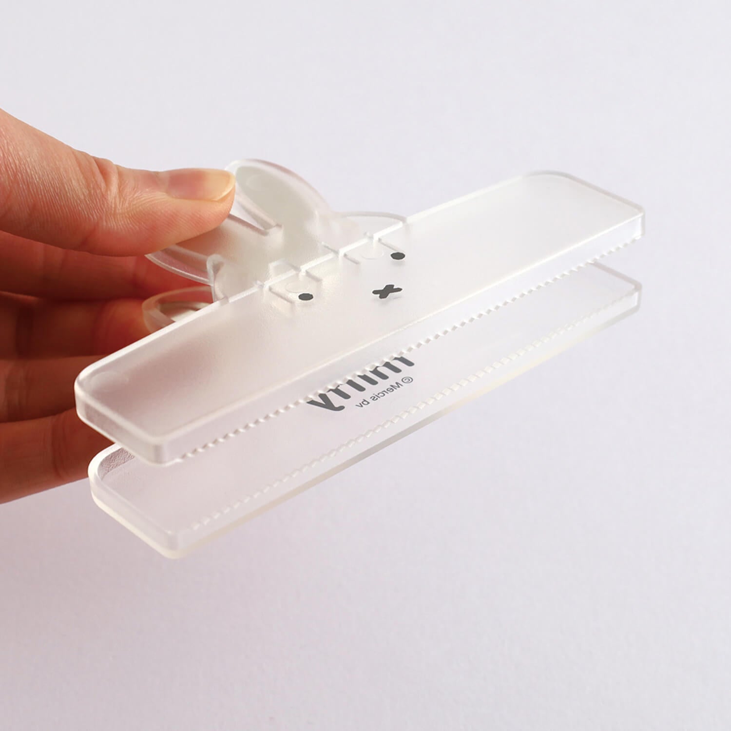Miffy Face Clip - Clear