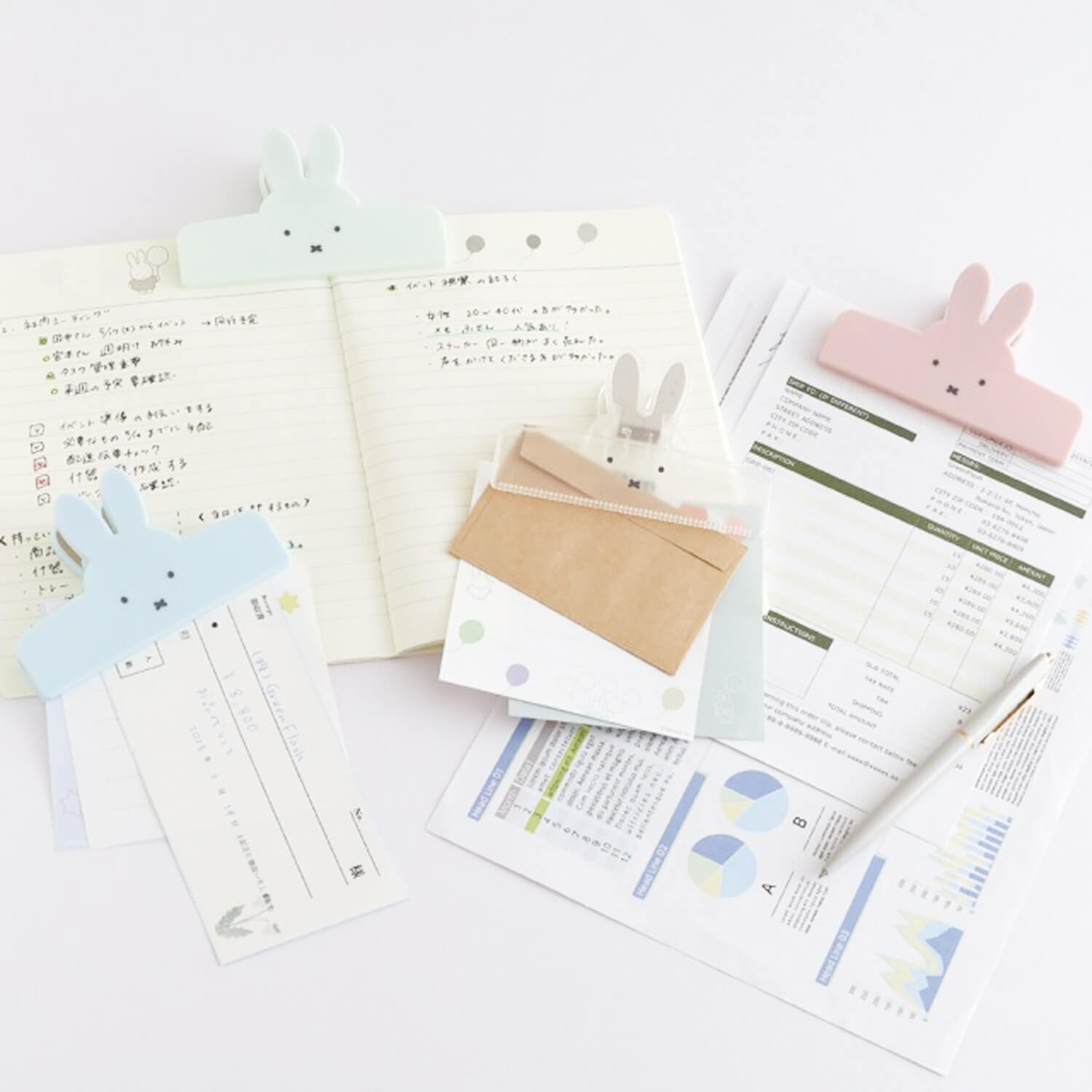 Miffy Face Clip - Pink