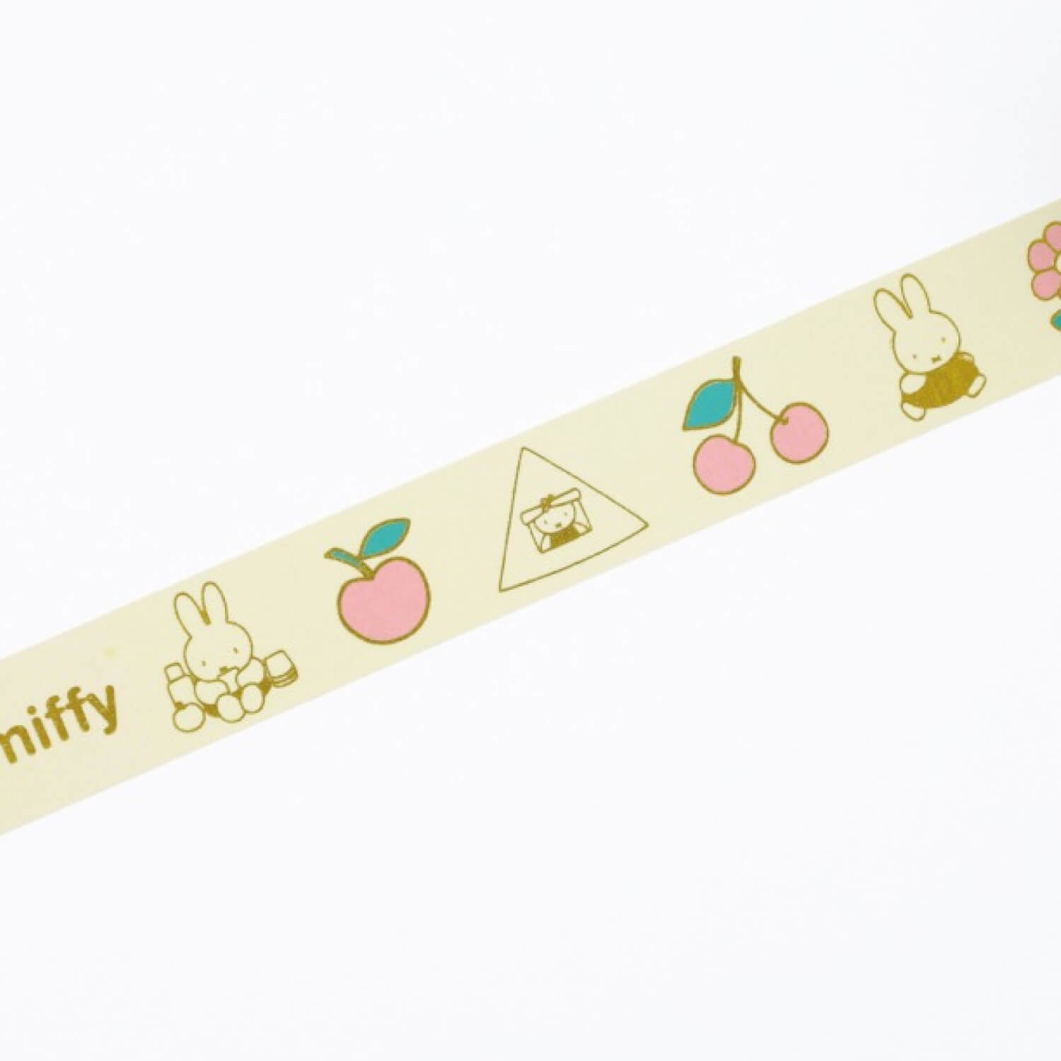 Miffy Gold Foil Masking Tape - Picnic