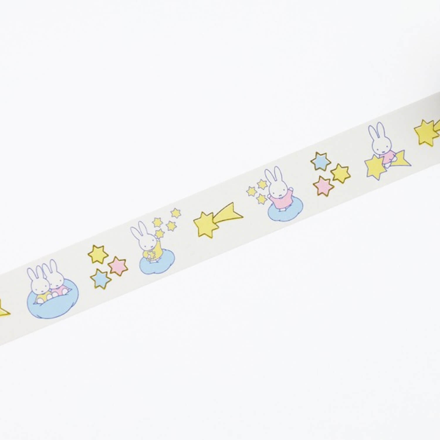 Miffy Gold Foil Masking Tape - Star