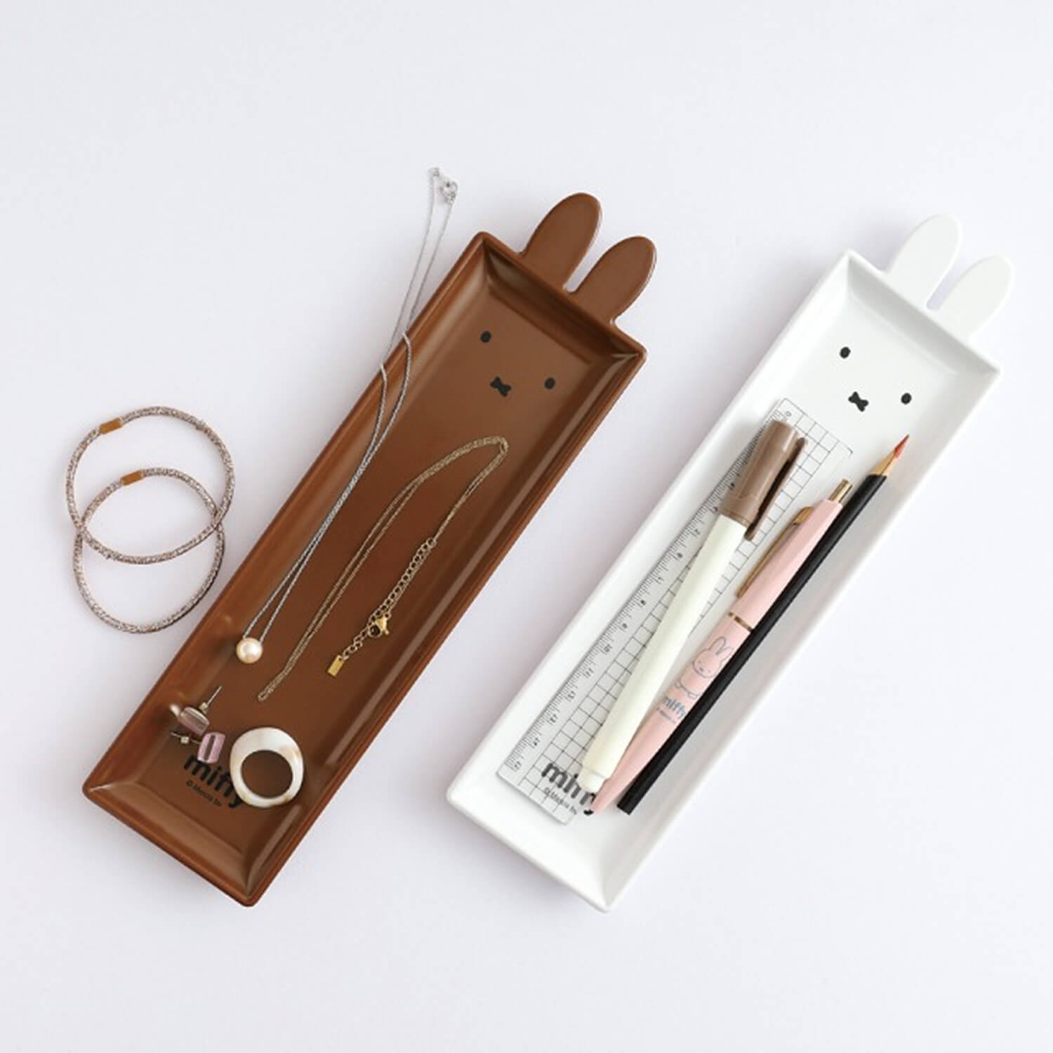 Miffy Long Stationery Tray - Boris Motif