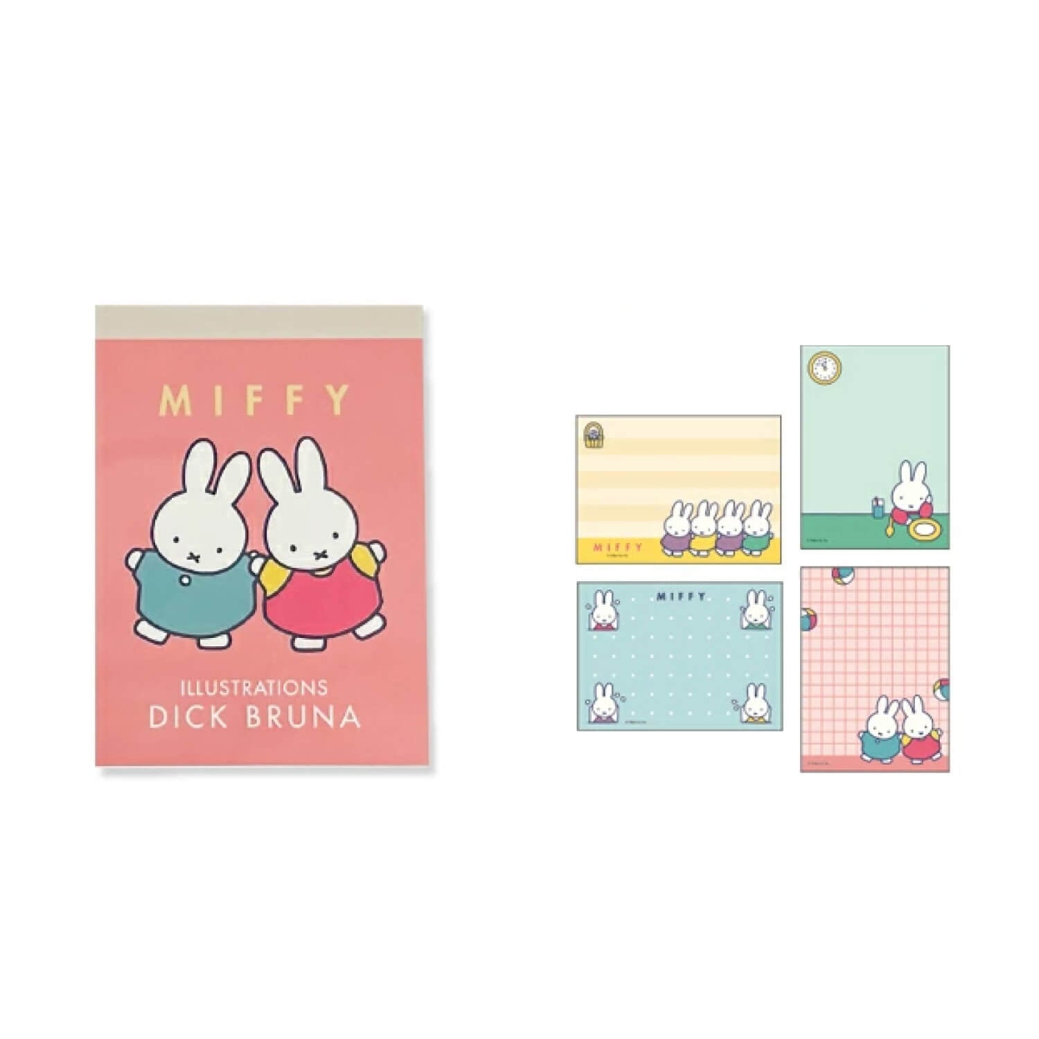 Miffy Memo Pad - Pink Miffy