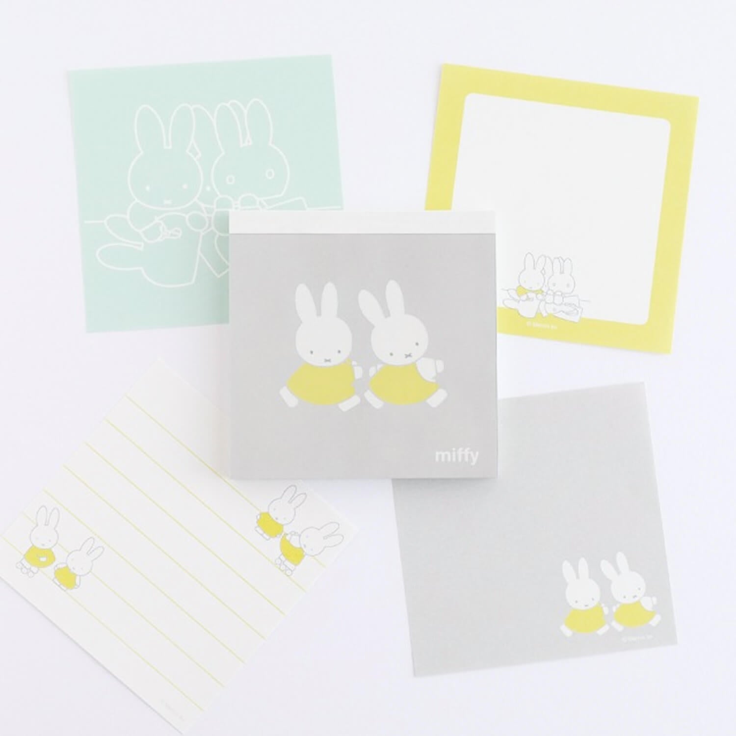 Miffy Square Memo Pad - Friend