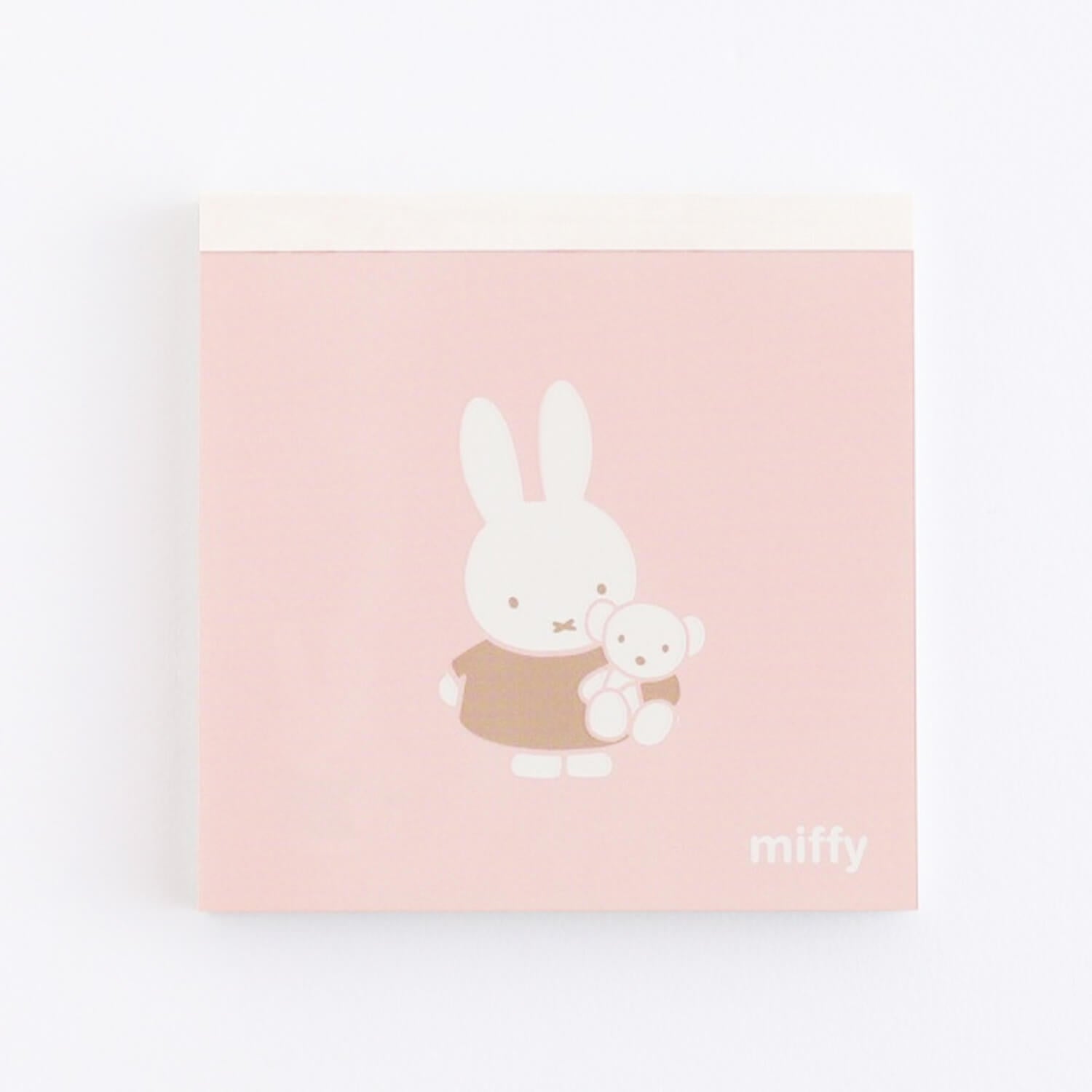 Miffy Square Memo Pad - Favorite