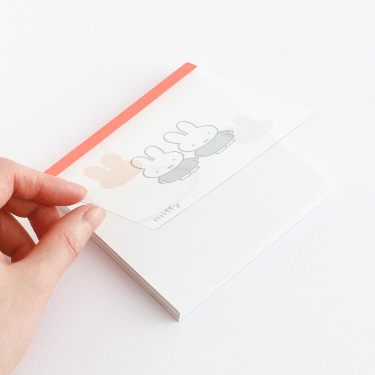 Miffy Square Memo Pad - Friend
