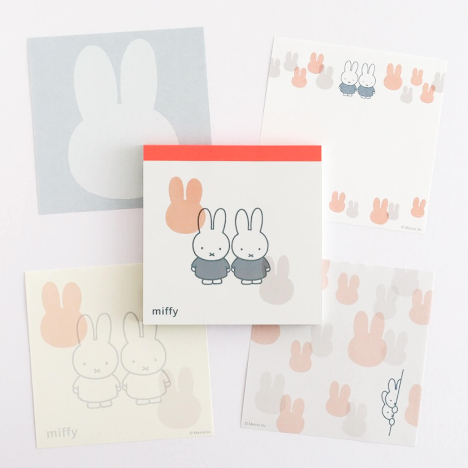 Miffy Square Memo Pad - Friend