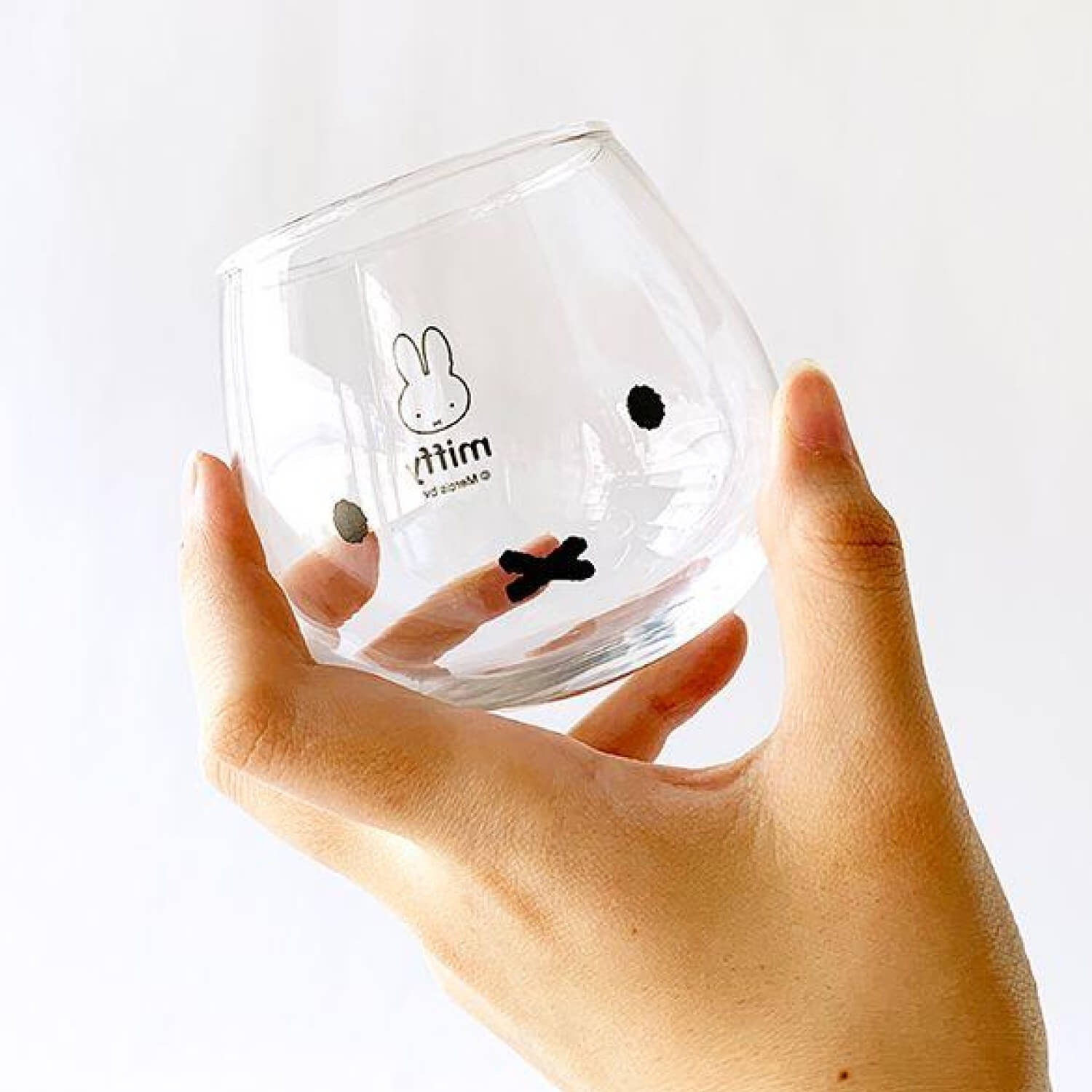 Miffy Yura Yura Glass Tumbler