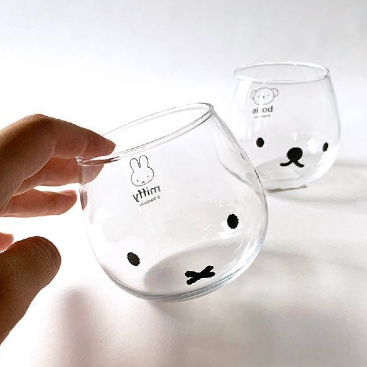 Miffy Yura Yura Glass Tumbler