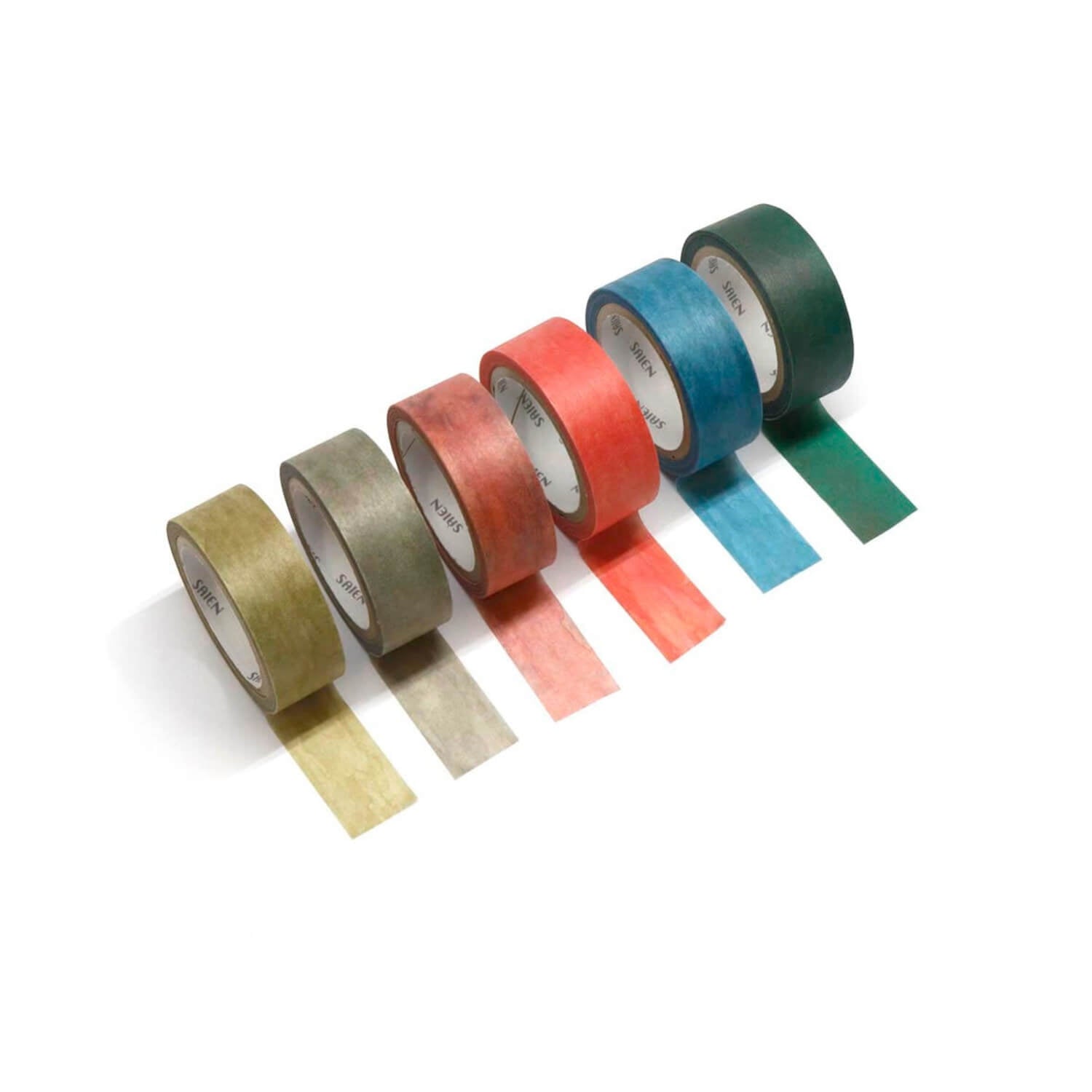Miki Tamura Chigiri-e Masking Tape – Kurashi 6-Color Set