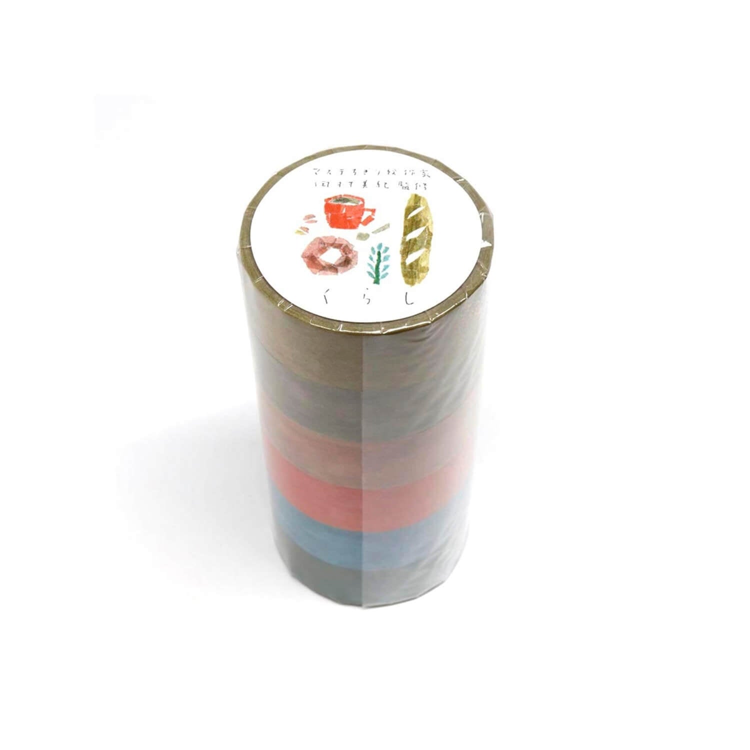 Miki Tamura Chigiri-e Masking Tape – Kurashi 6-Color Set