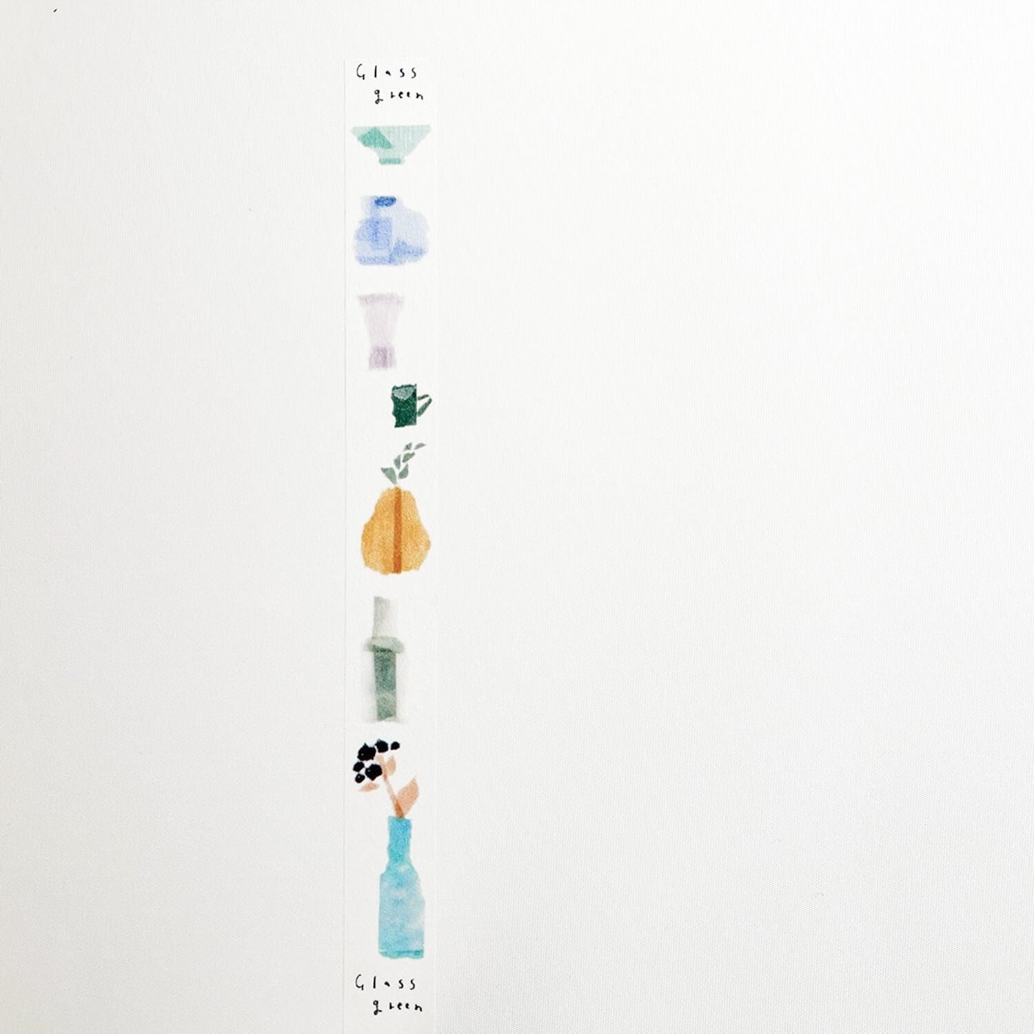 Miki Tamura Washi Tape - Glass Green