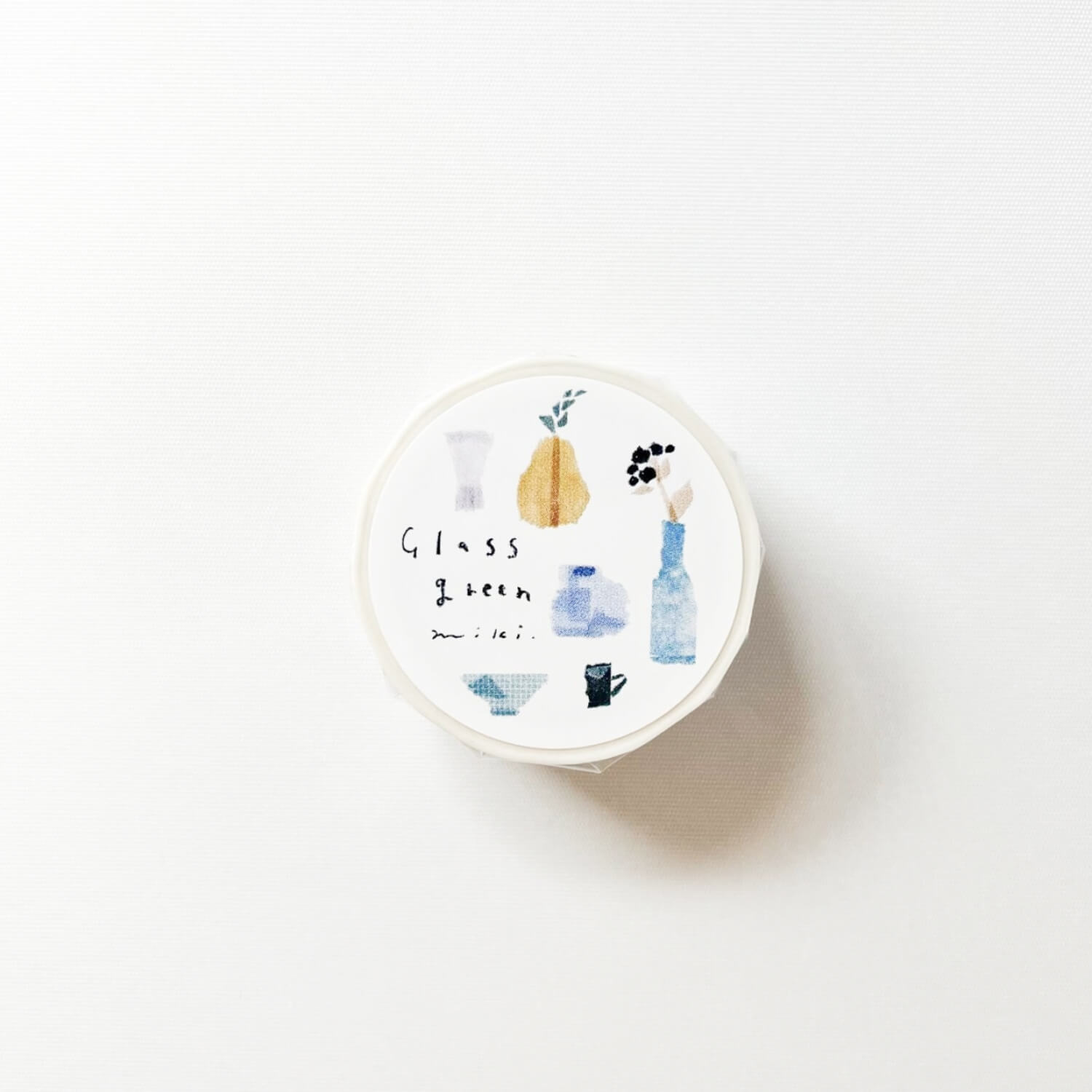 Miki Tamura Washi Tape - Glass Green