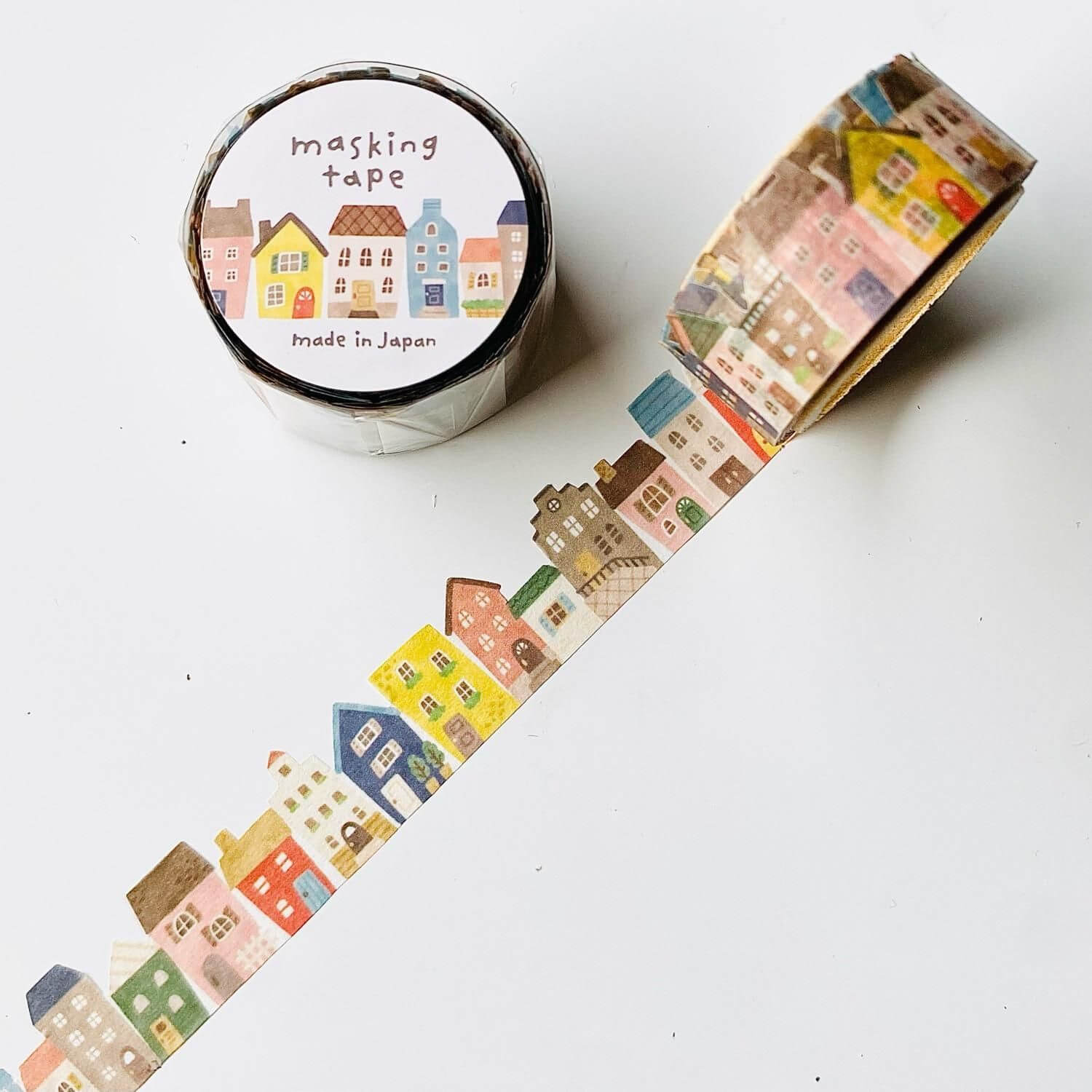 Mind Wave Die-Cut Borderless Masking Tape – Houses