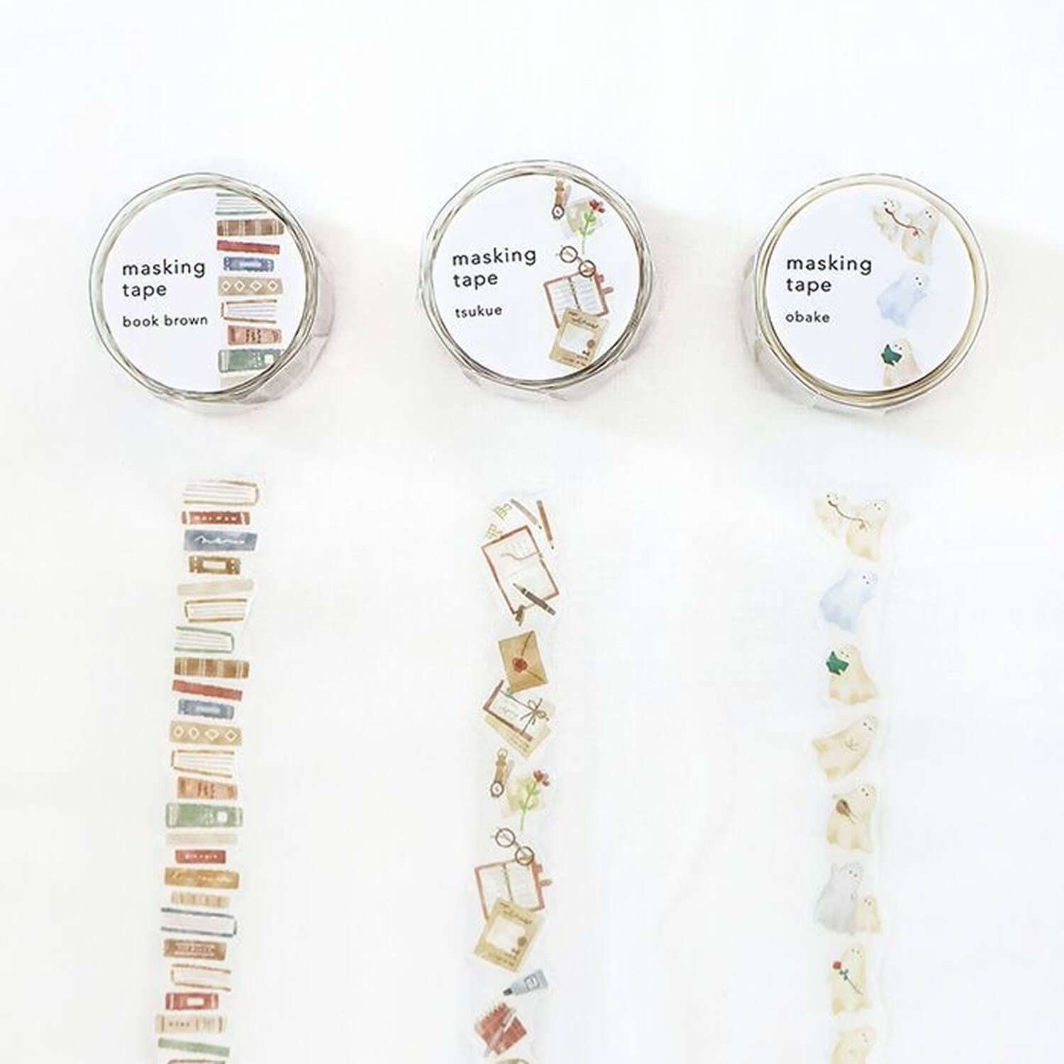 Mind Wave Die-Cut Masking Tape - Obake
