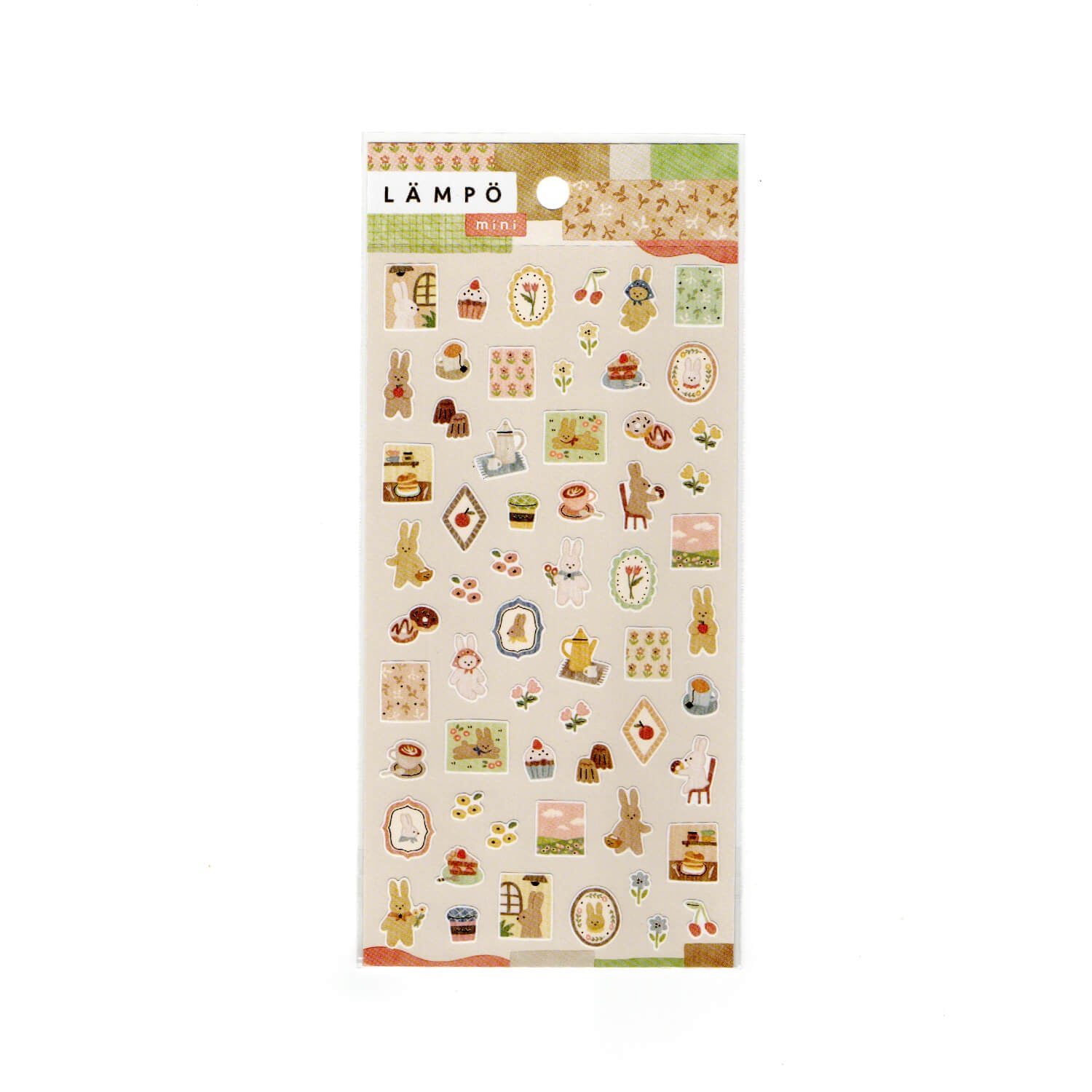 Mind Wave Lampo Mini Sticker – Rabbit and Dusk