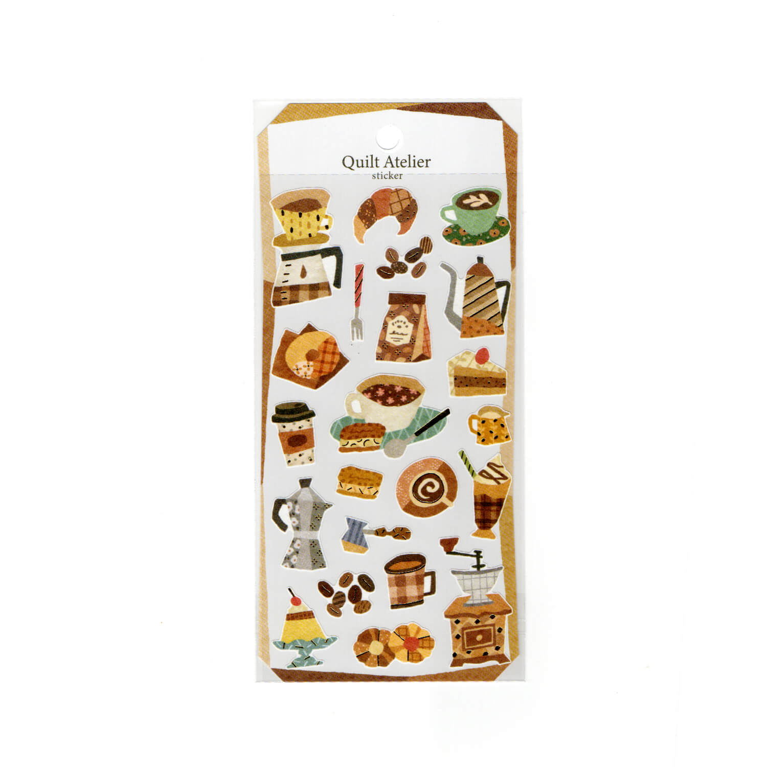 Mind Wave Quilt Atelier Sticker – Quiet Time