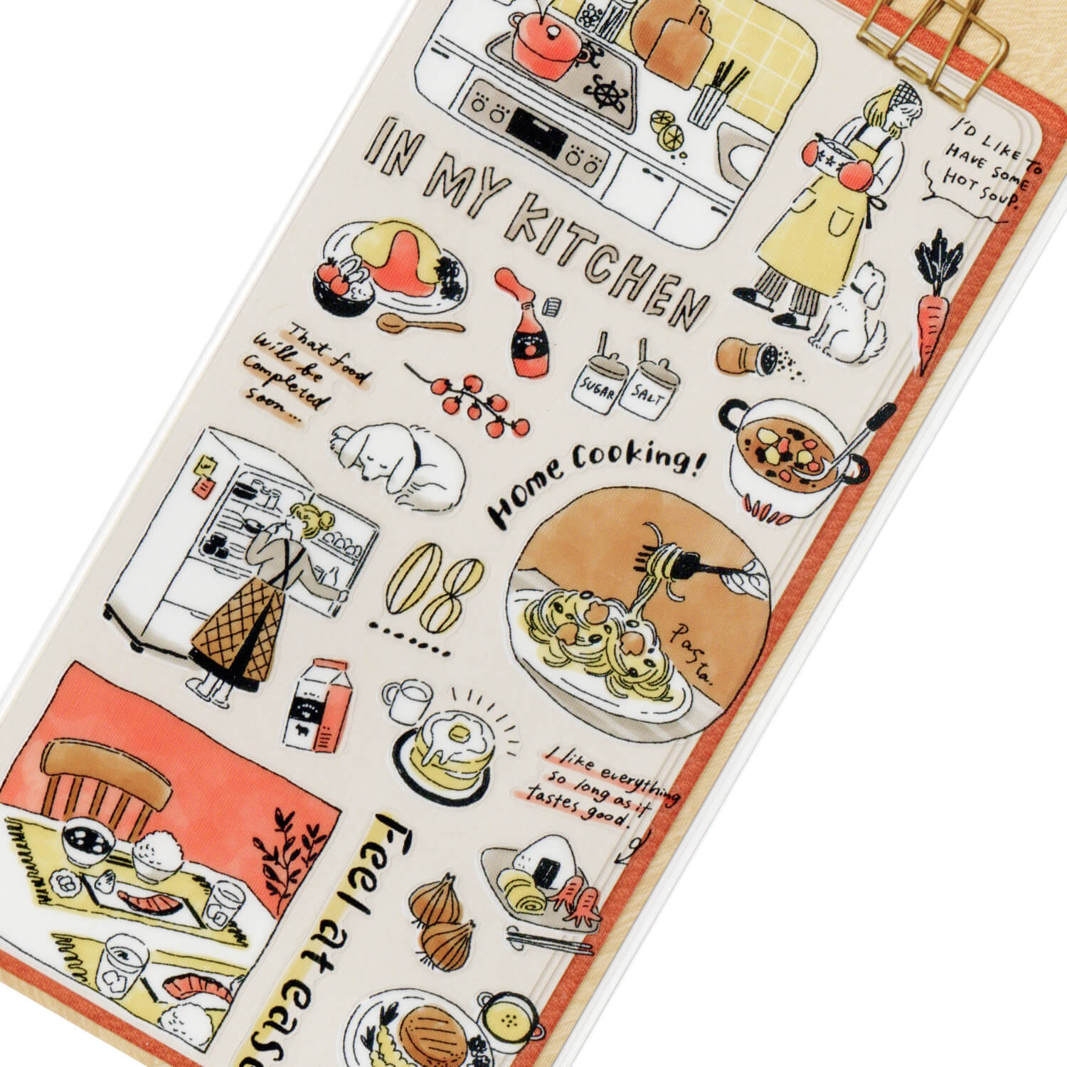 Mind Wave Snap the Day Sticker Sheet - Cooking