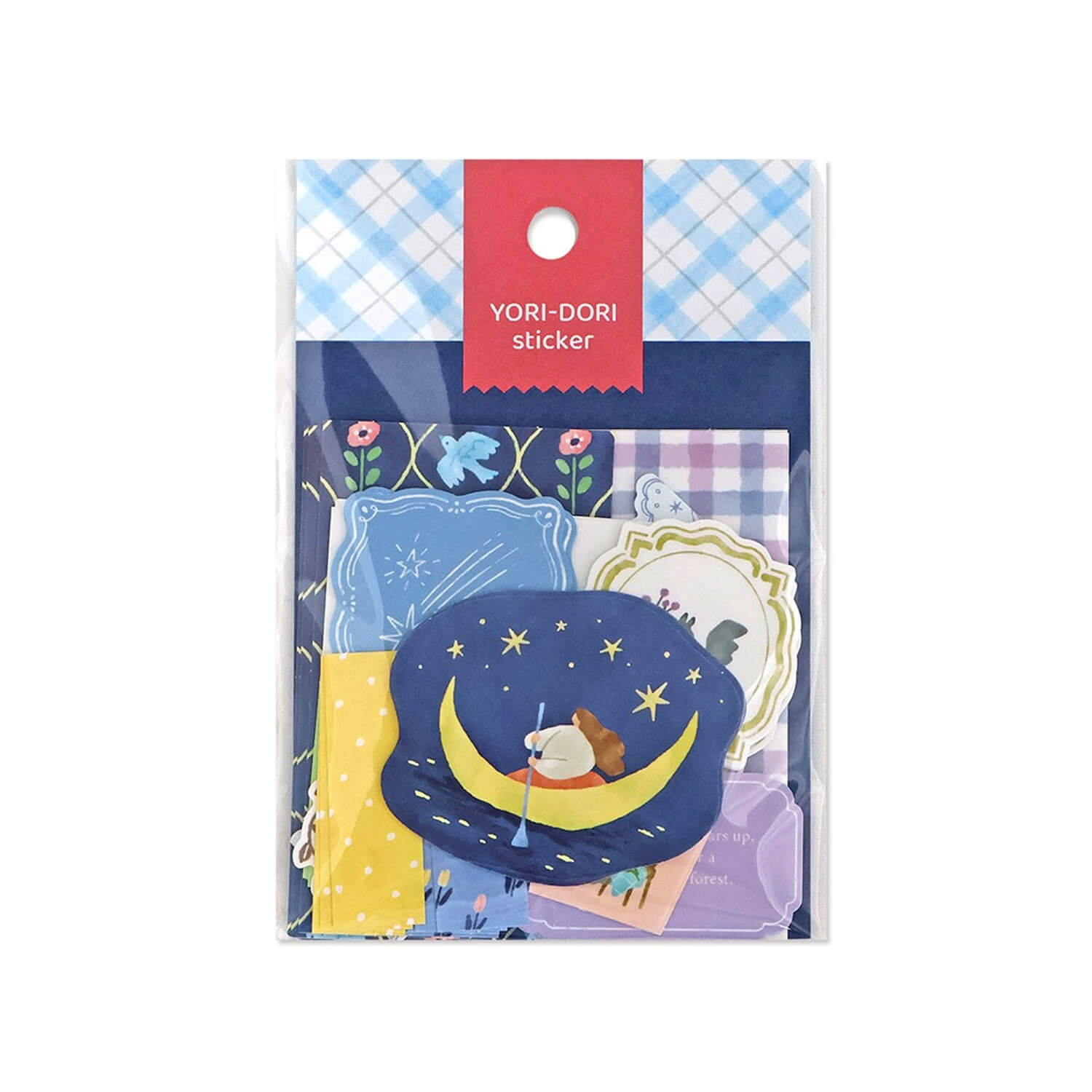 Mind Wave Yoridori Flake Stickers - Moonlit Dreams