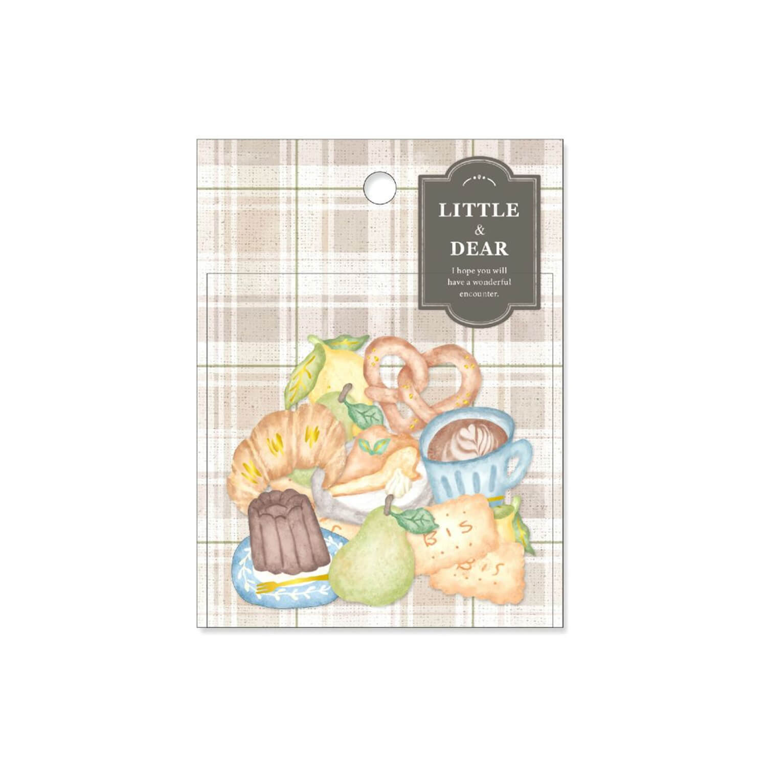 Mind Wave 3D Little & Dear Sticker – Café