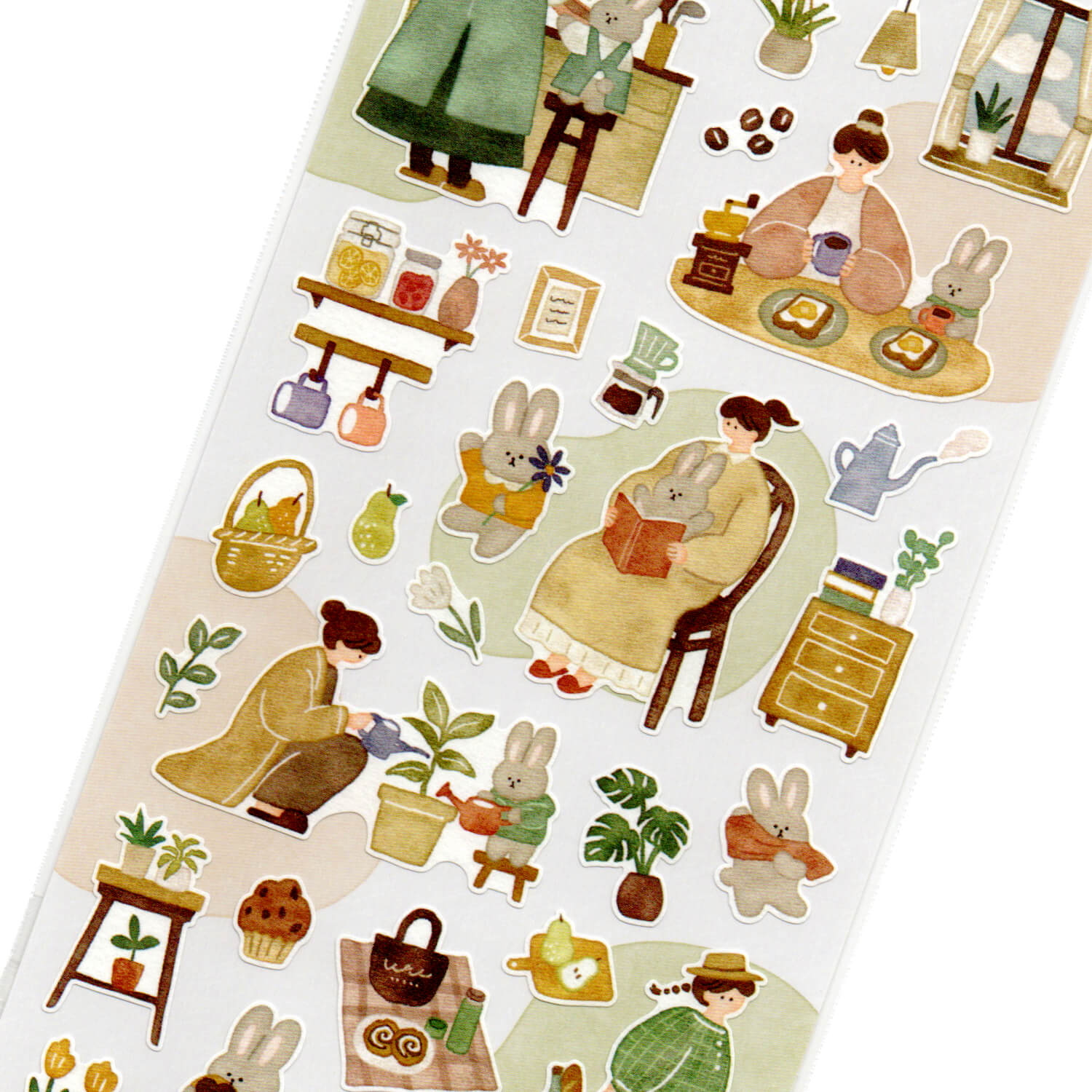 Mind Wave Anoko to Issho Sticker Sheet – Bunny