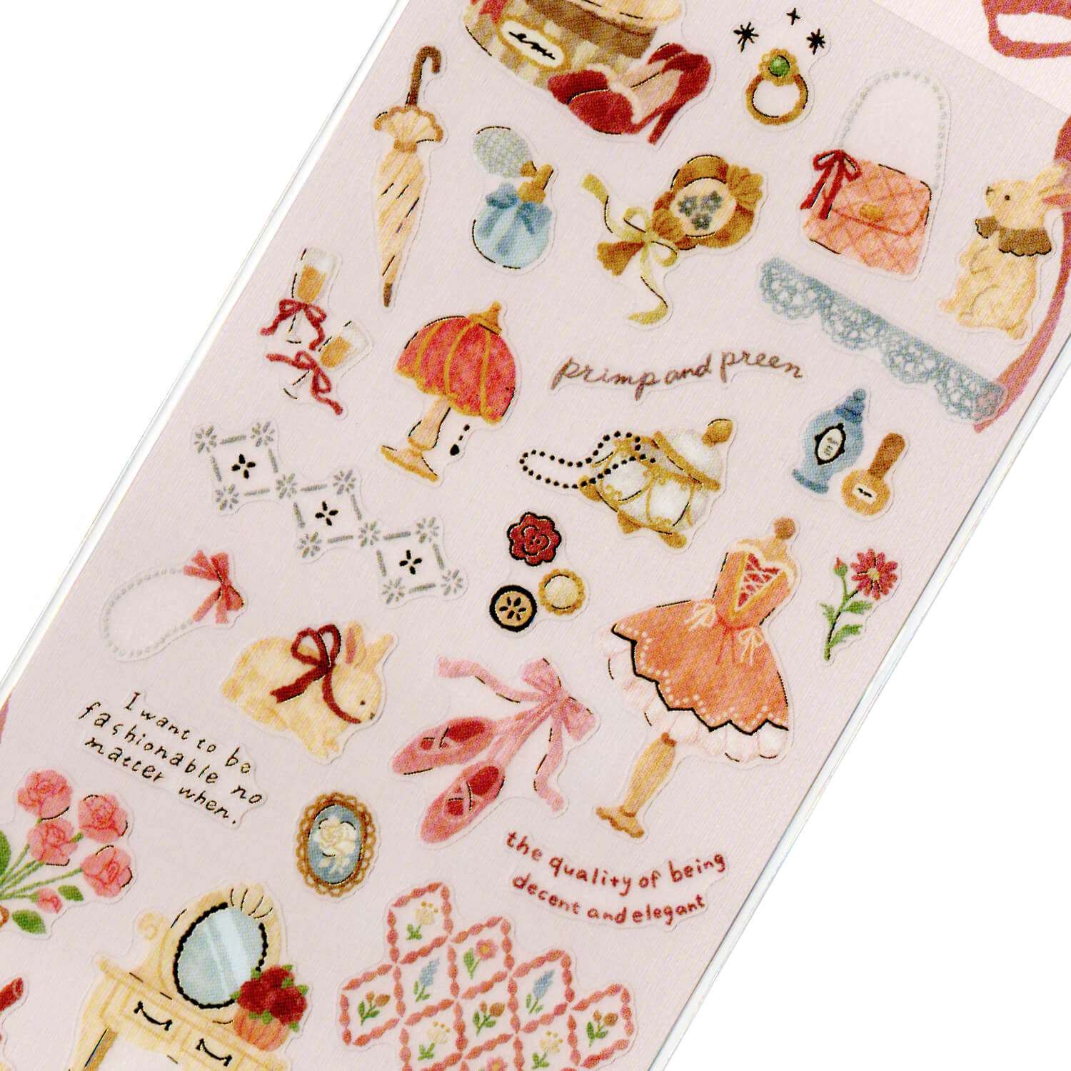 Mindwave Chic Mignon Sticker Sheet – Dress Up