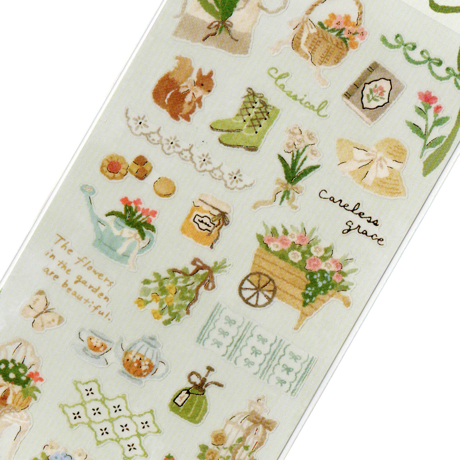 Mindwave Chic Mignon Sticker Sheet – Gardening