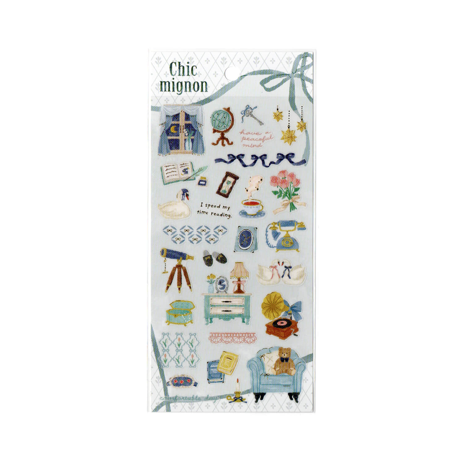 Mindwave Chic Mignon Sticker Sheet – Night