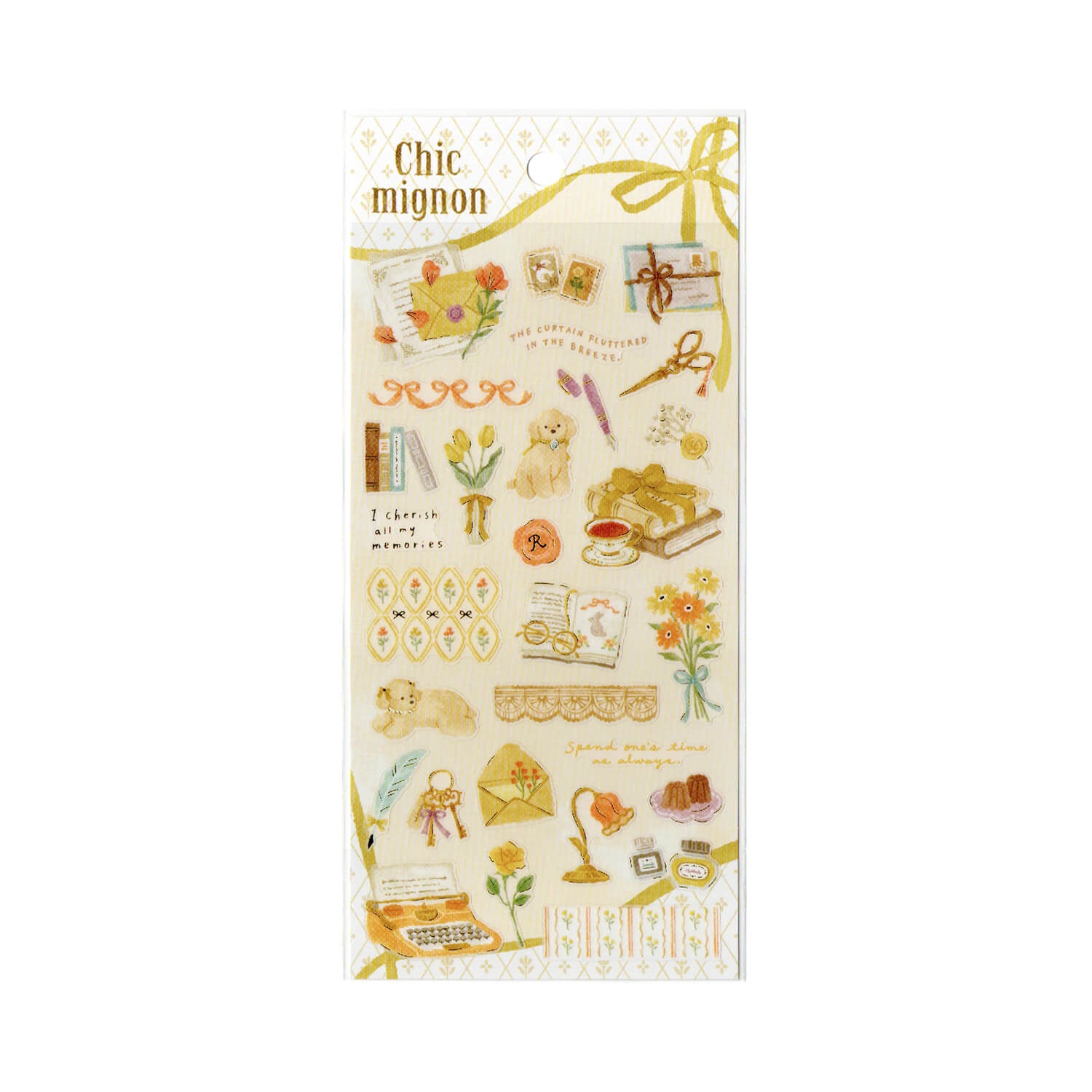 Mindwave Chic Mignon Sticker Sheet – Stationery