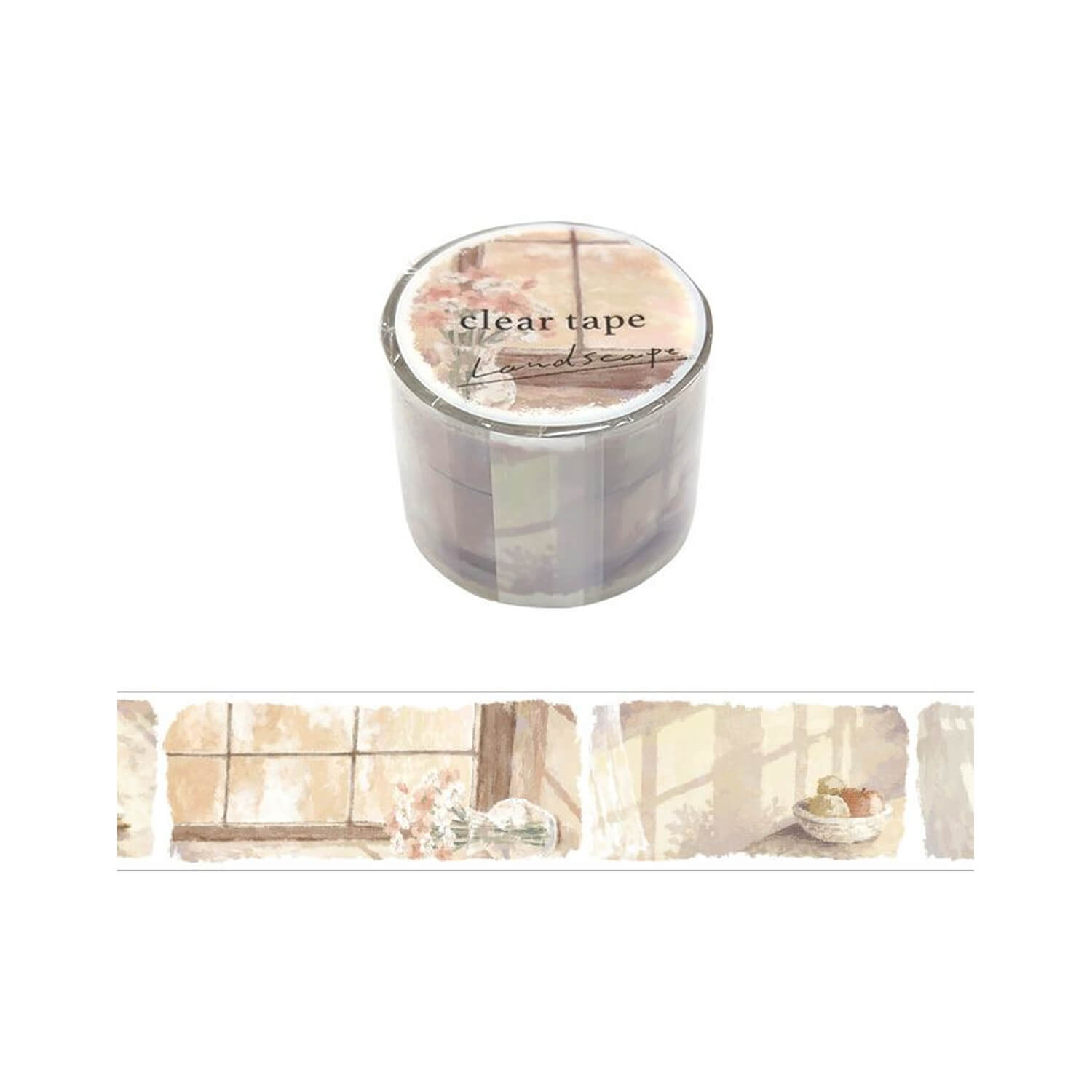 Mind Wave Clear Tape 30mm – Landscape Twilight
