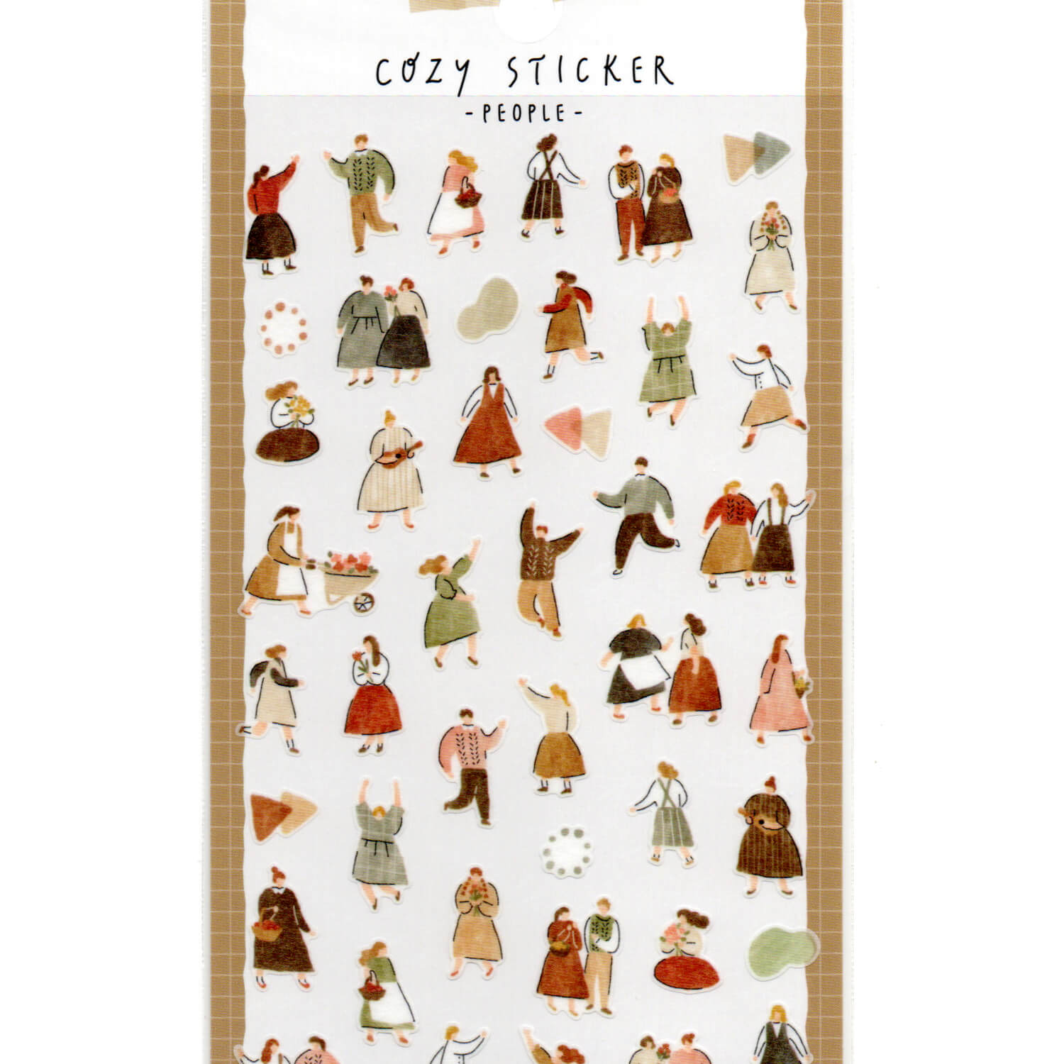 Mind Wave Cozy Sticker Sheet – People
