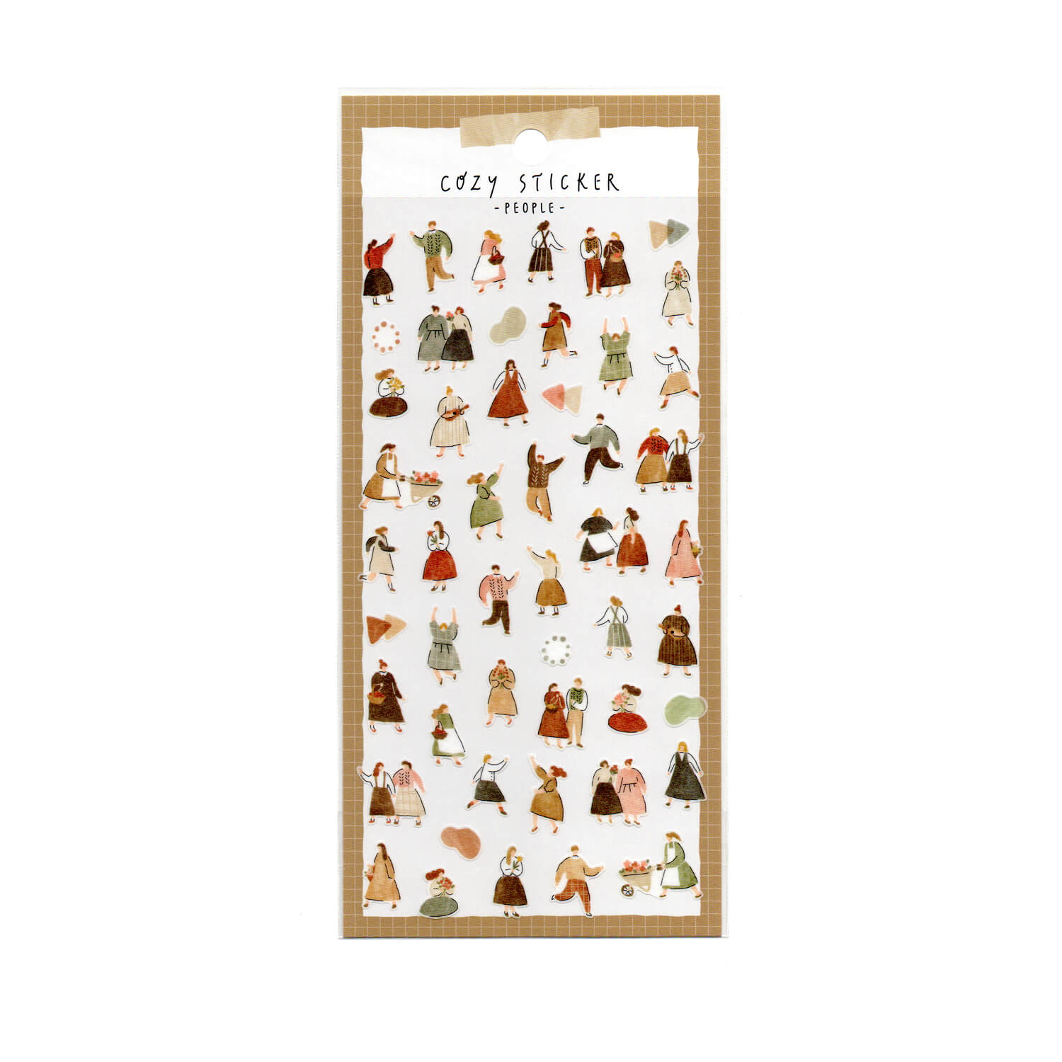 Mind Wave Cozy Sticker Sheet – People
