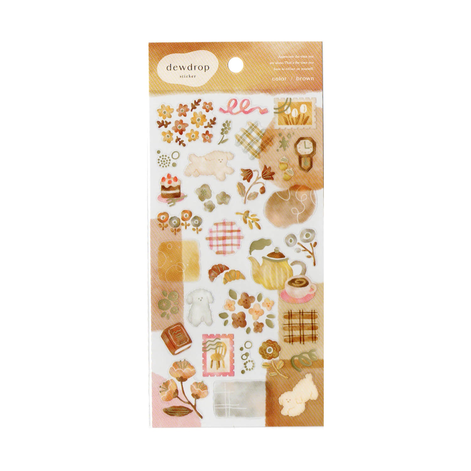 Mindwave Dewdrop Sticker – Brown