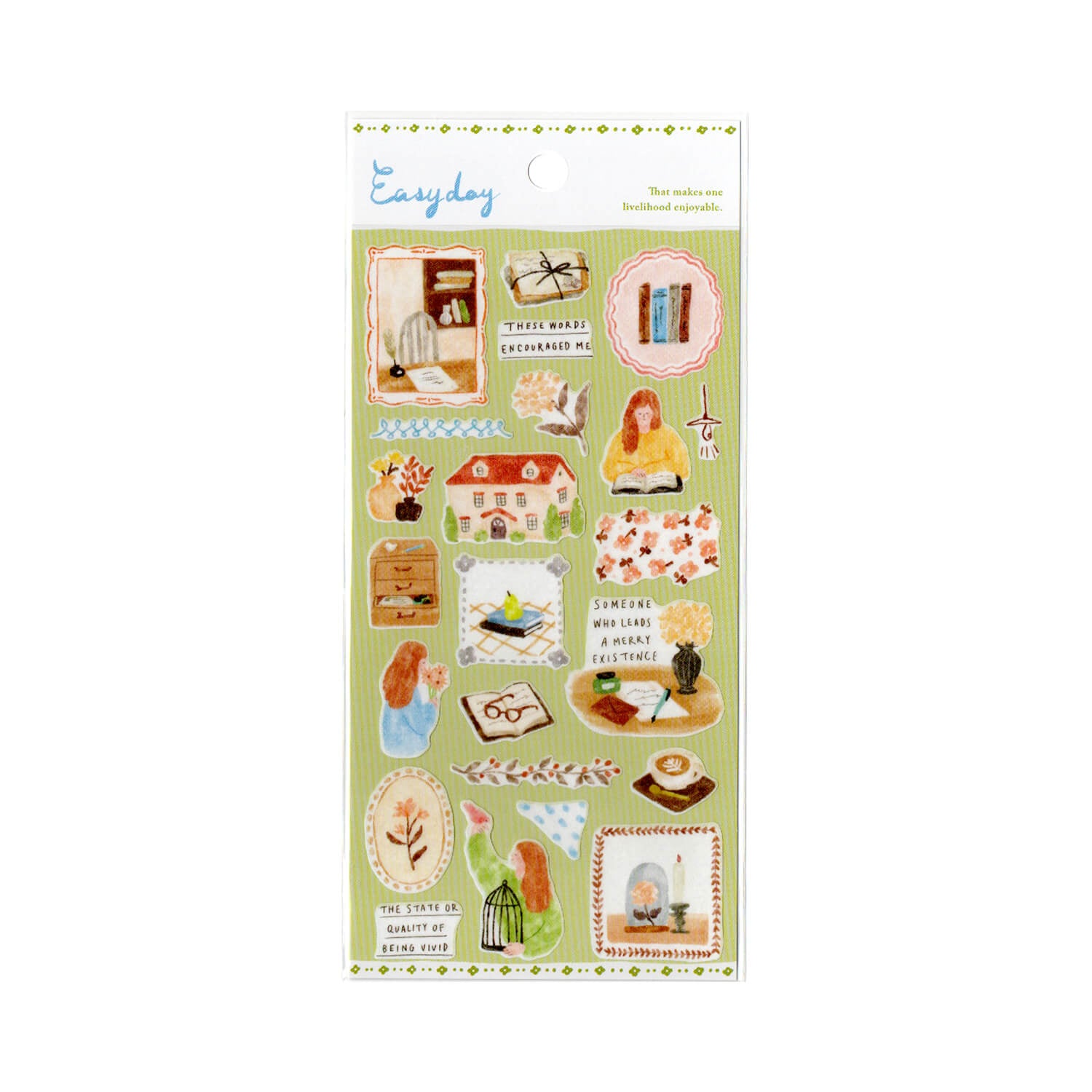 Mindwave Easy Days Sticker – Stationery