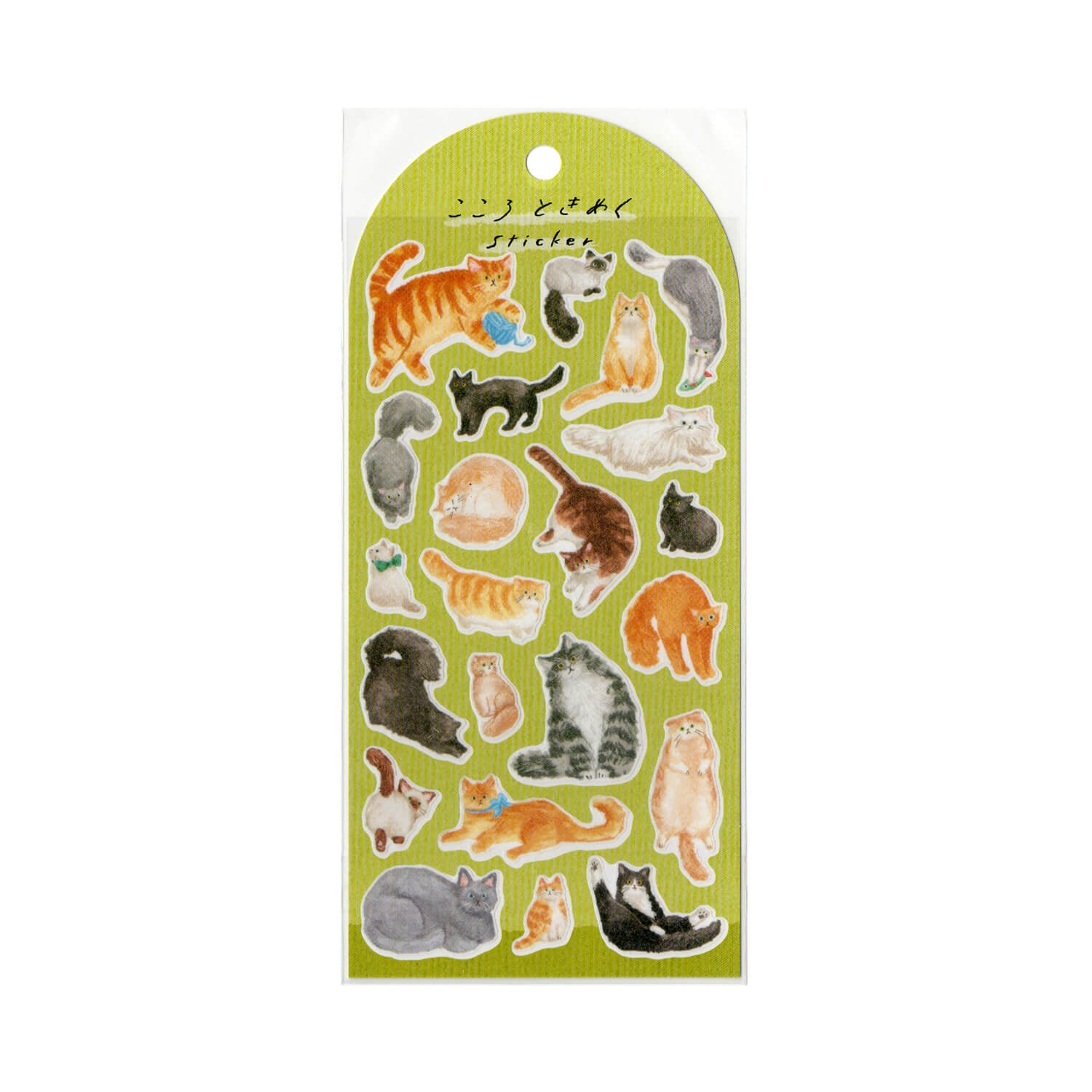 Mindwave Kokoro Tokimeku Sticker Sheet – Cats