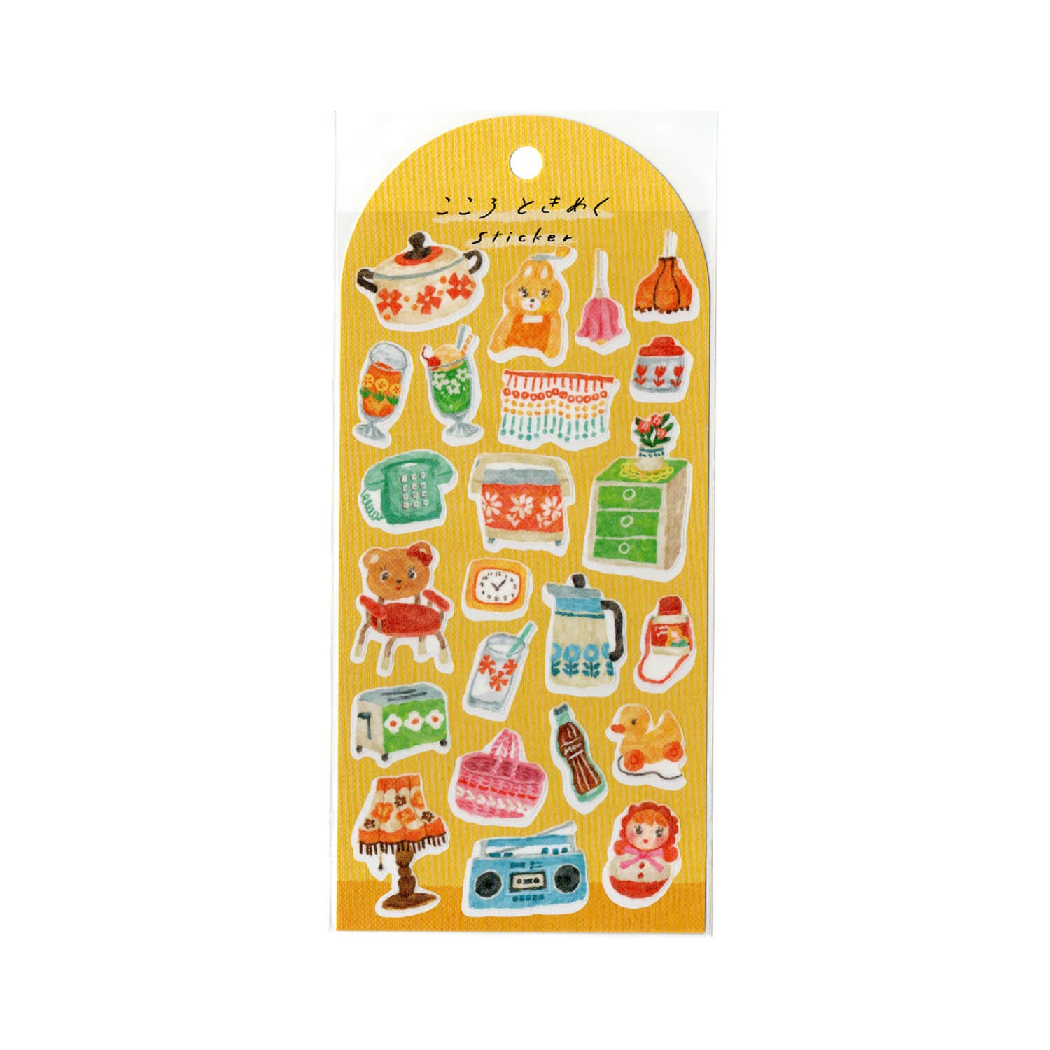 Mindwave Kokoro Tokimeku Sticker Sheet – Retro Pop